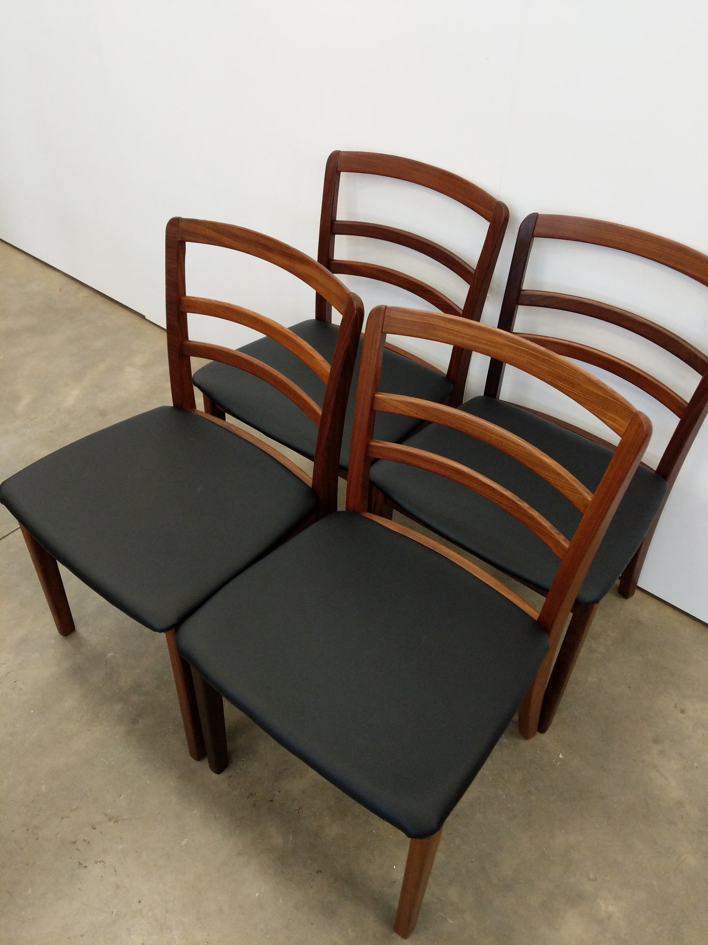Set of 4 Vintage Mid Century Modern Dining Chairs by G Plan