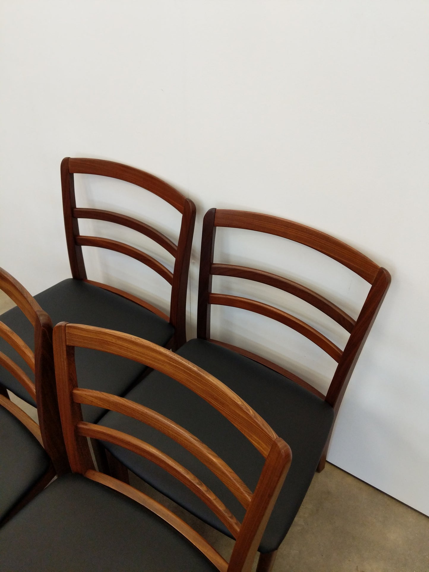 Set of 4 Vintage Mid Century Modern Dining Chairs by G Plan