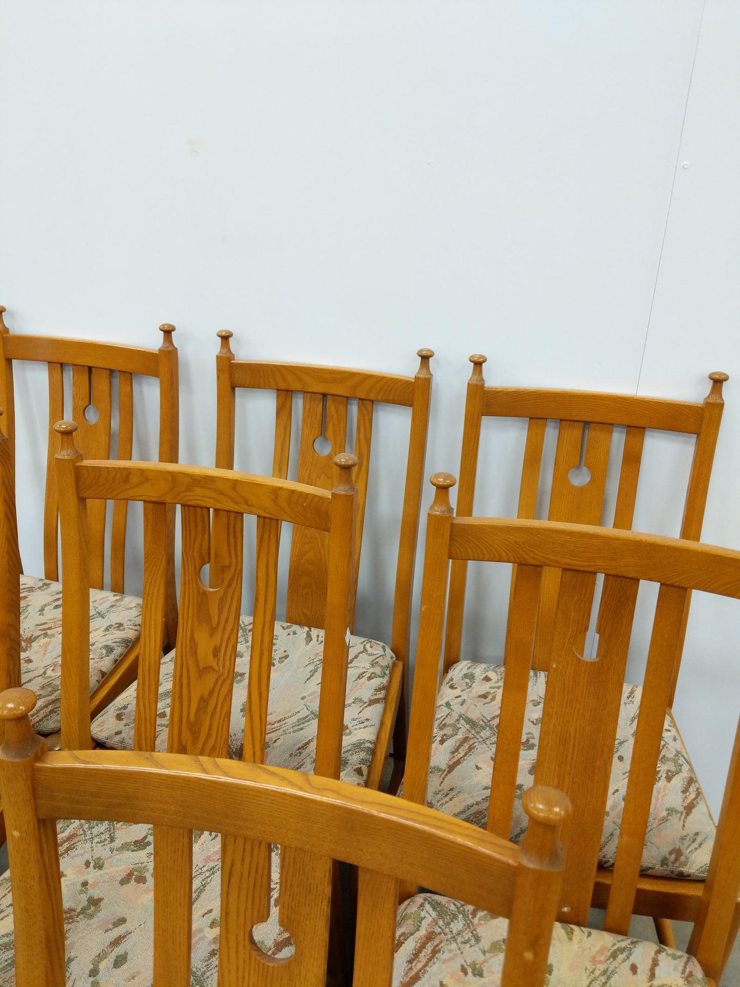 Set of 8 Vintage Dining Chairs by Ercol