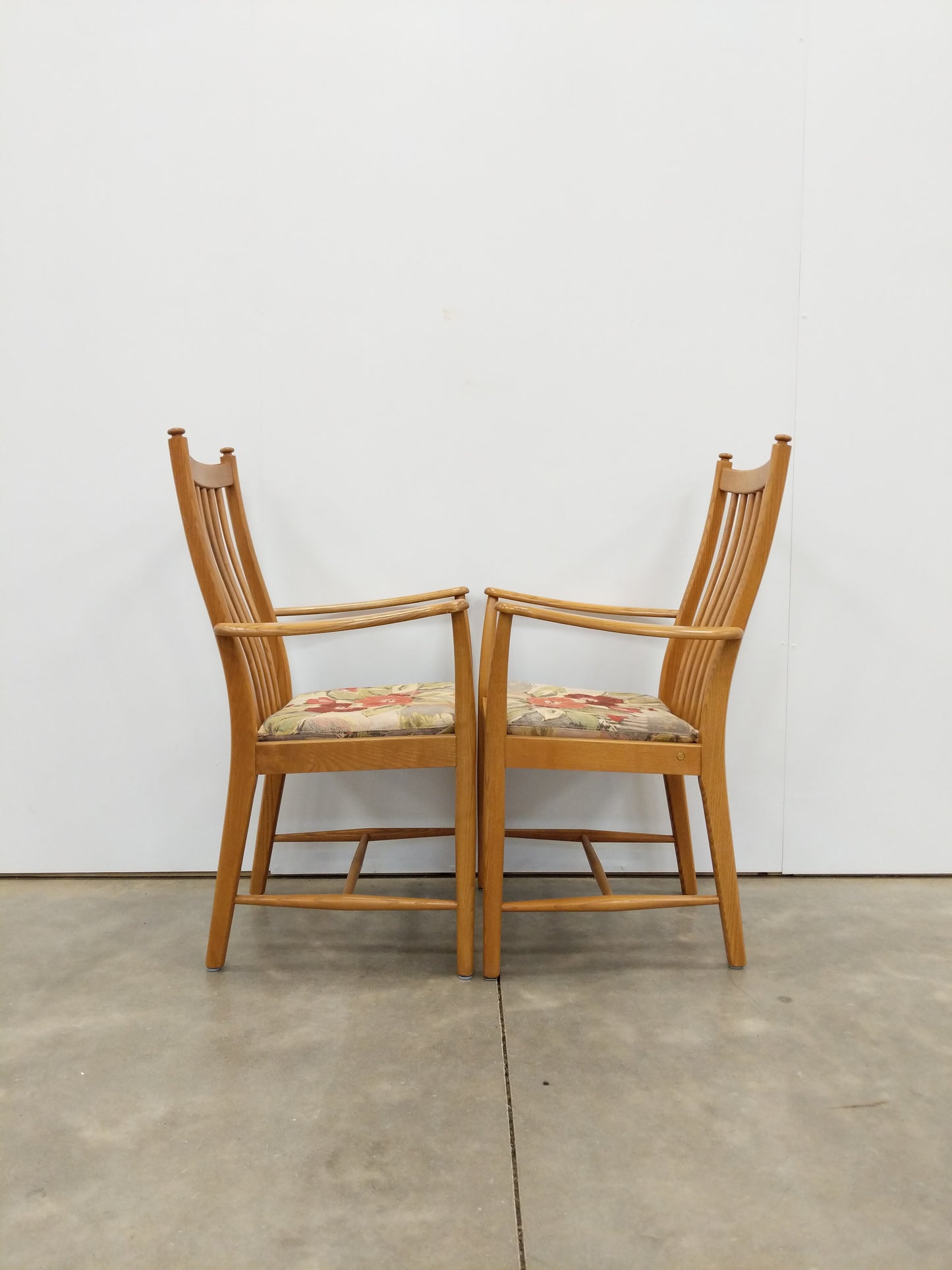 Pair Vintage Armchairs by Ercol