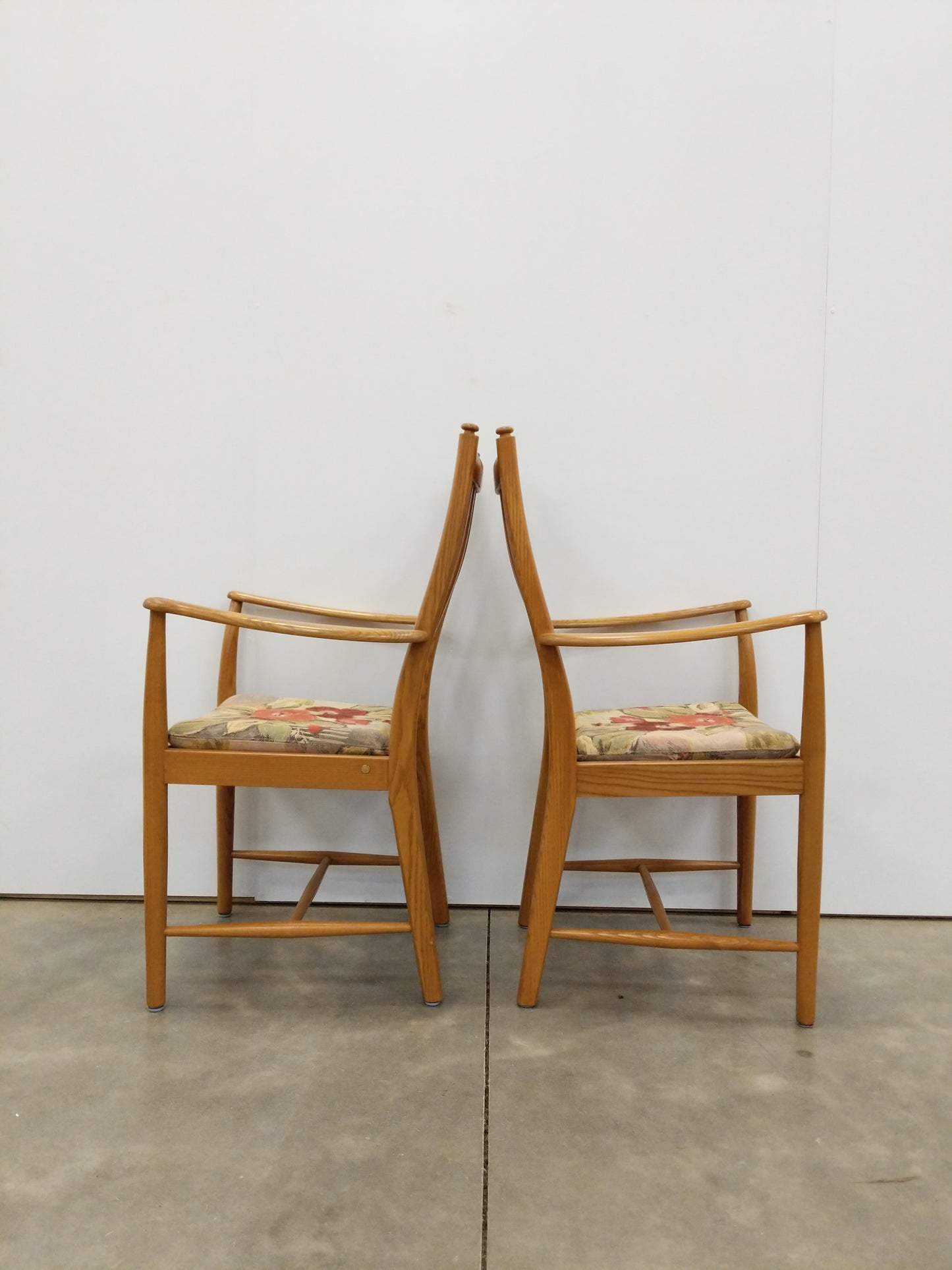 Pair Vintage Armchairs by Ercol