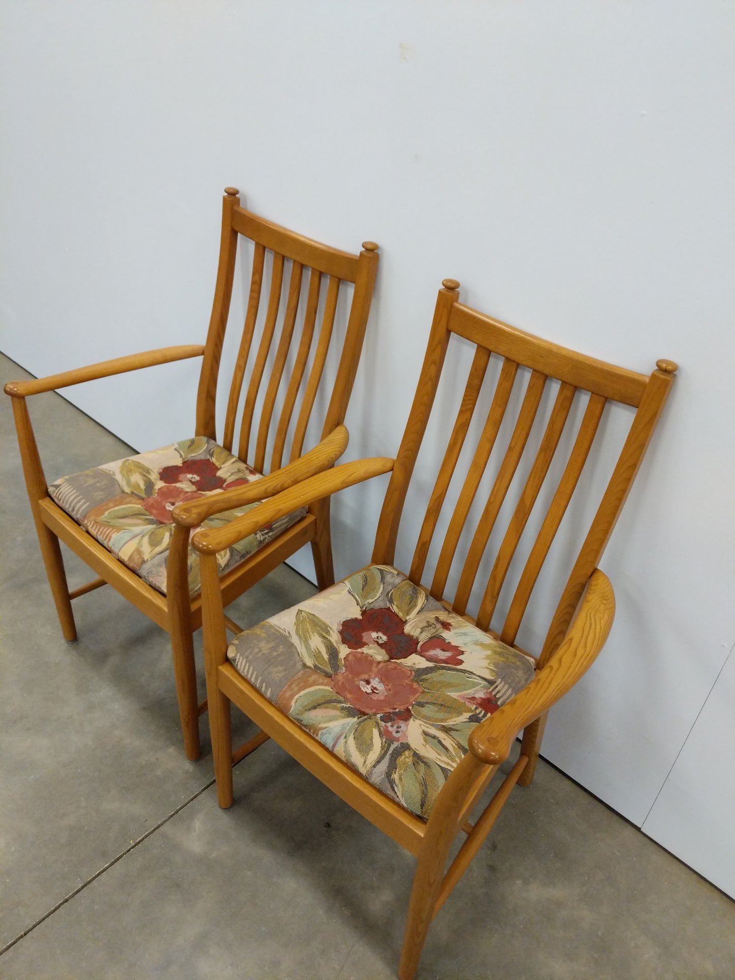 Pair Vintage Armchairs by Ercol