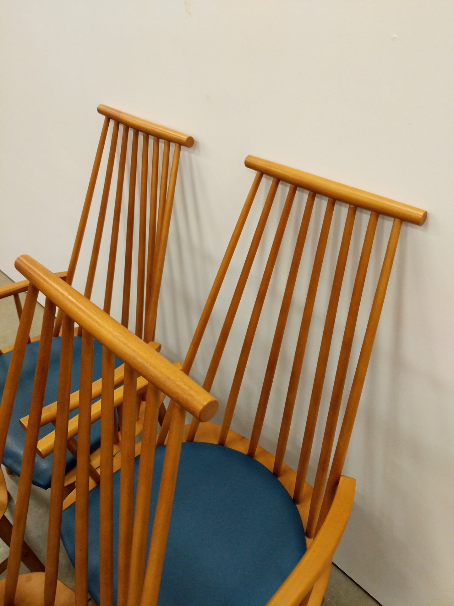 Set of 4 Vintage Danish Modern Armchairs