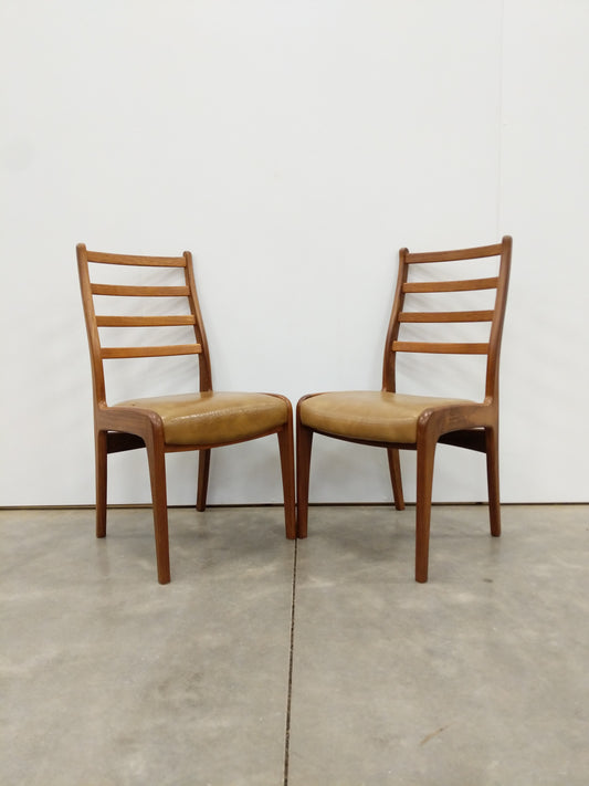 Pair of Vintage Mid Century Modern Dining Chairs by G Plan