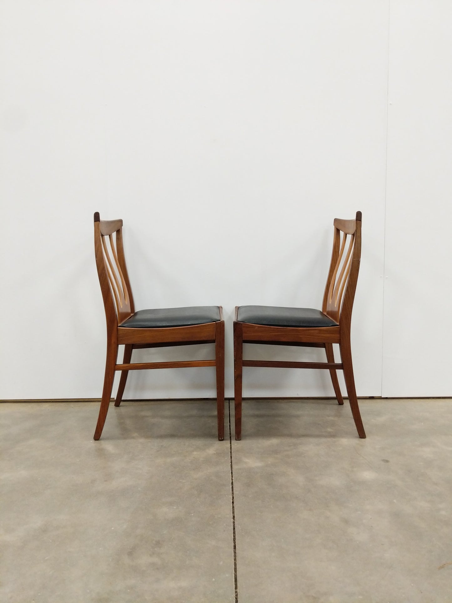 Pair of Vintage Mid Century Modern Dining Chairs by G Plan