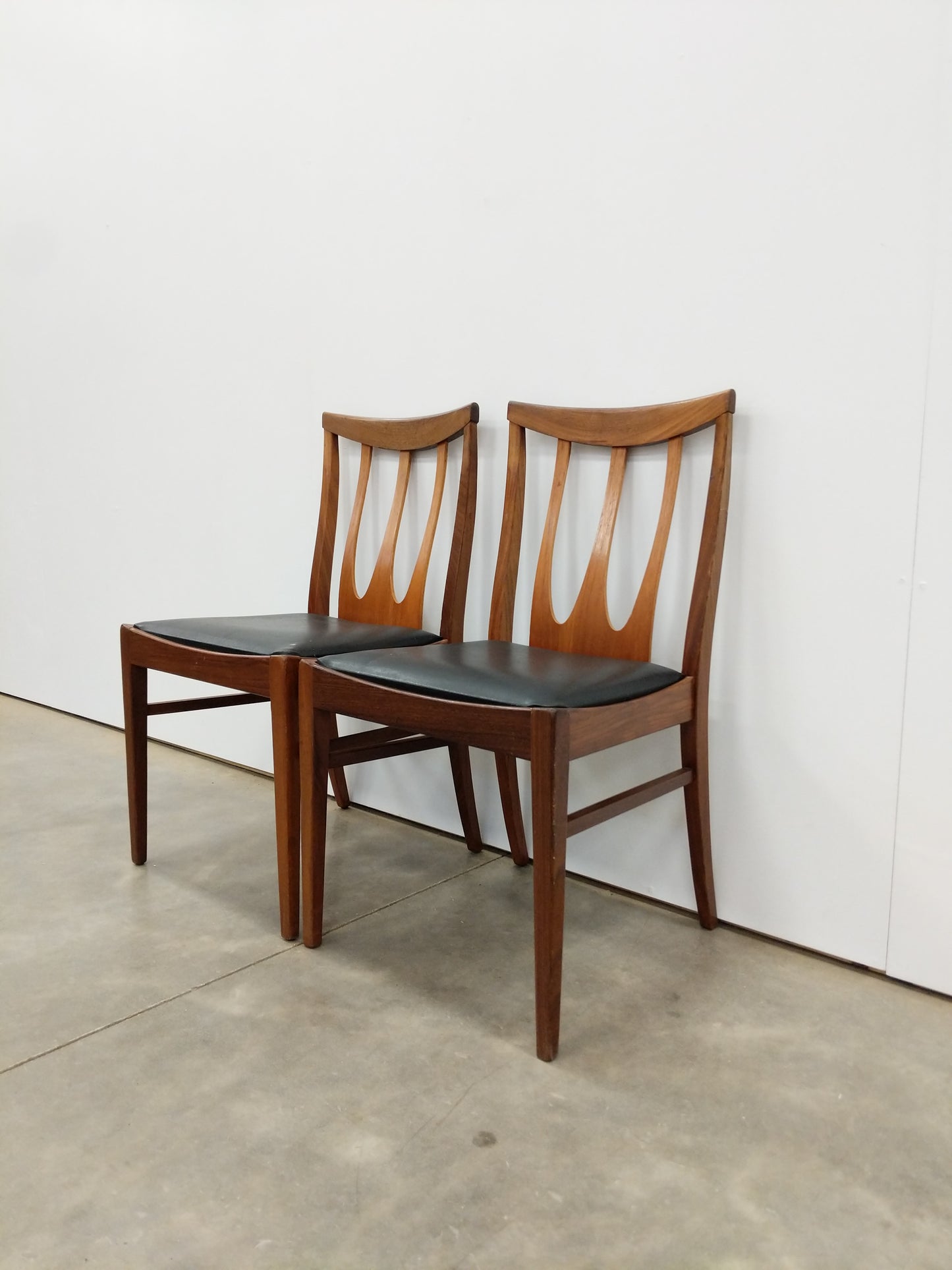 Pair of Vintage Mid Century Modern Dining Chairs by G Plan