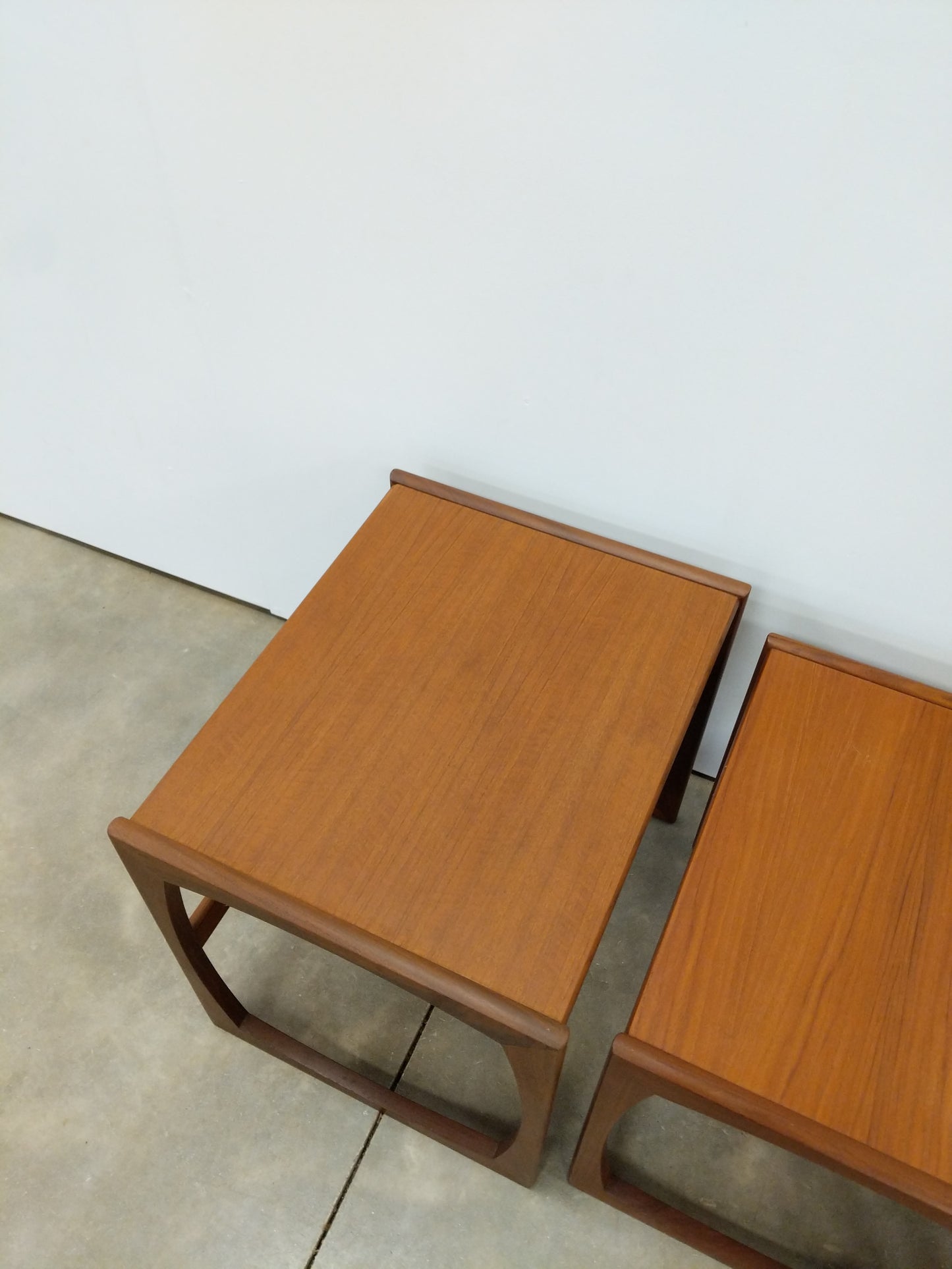 Set of Vintage Mid Century Modern Teak Nesting Tables by G Plan