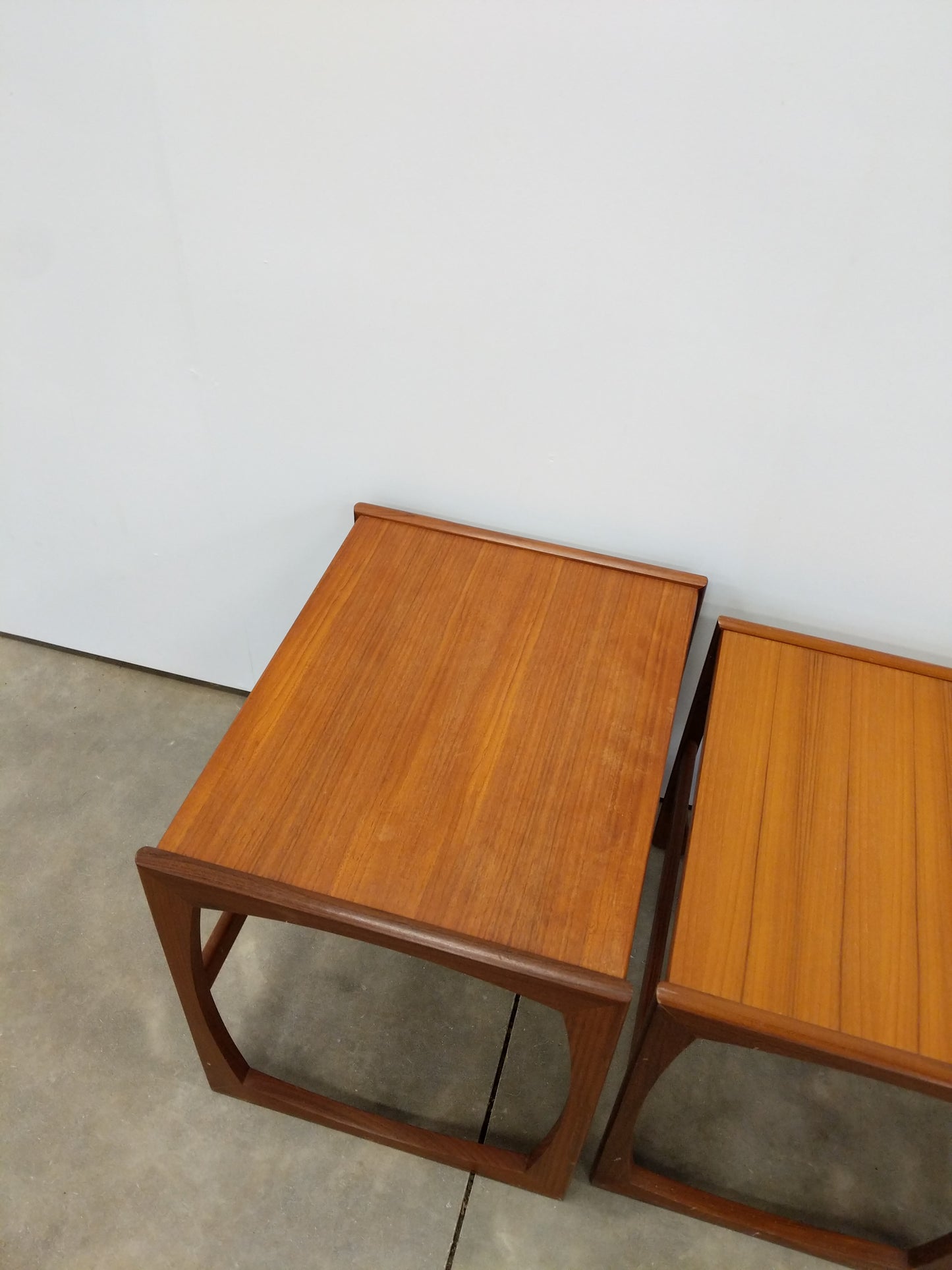 Set of Vintage Mid Century Modern Teak Nesting Tables by G Plan