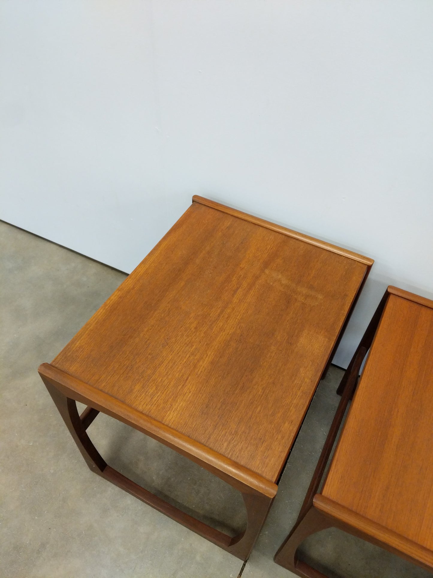 Set of Vintage Mid Century Modern Teak Nesting Tables by G Plan