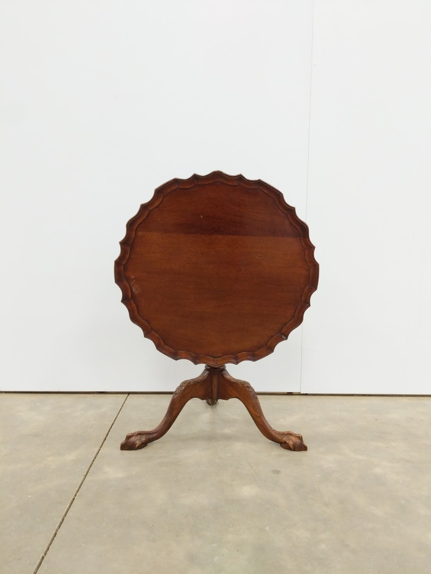 Antique Tilt Top "Pie Crust" Side Table