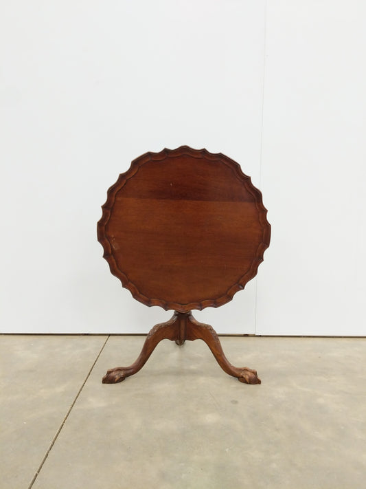 Antique Tilt Top "Pie Crust" Side Table