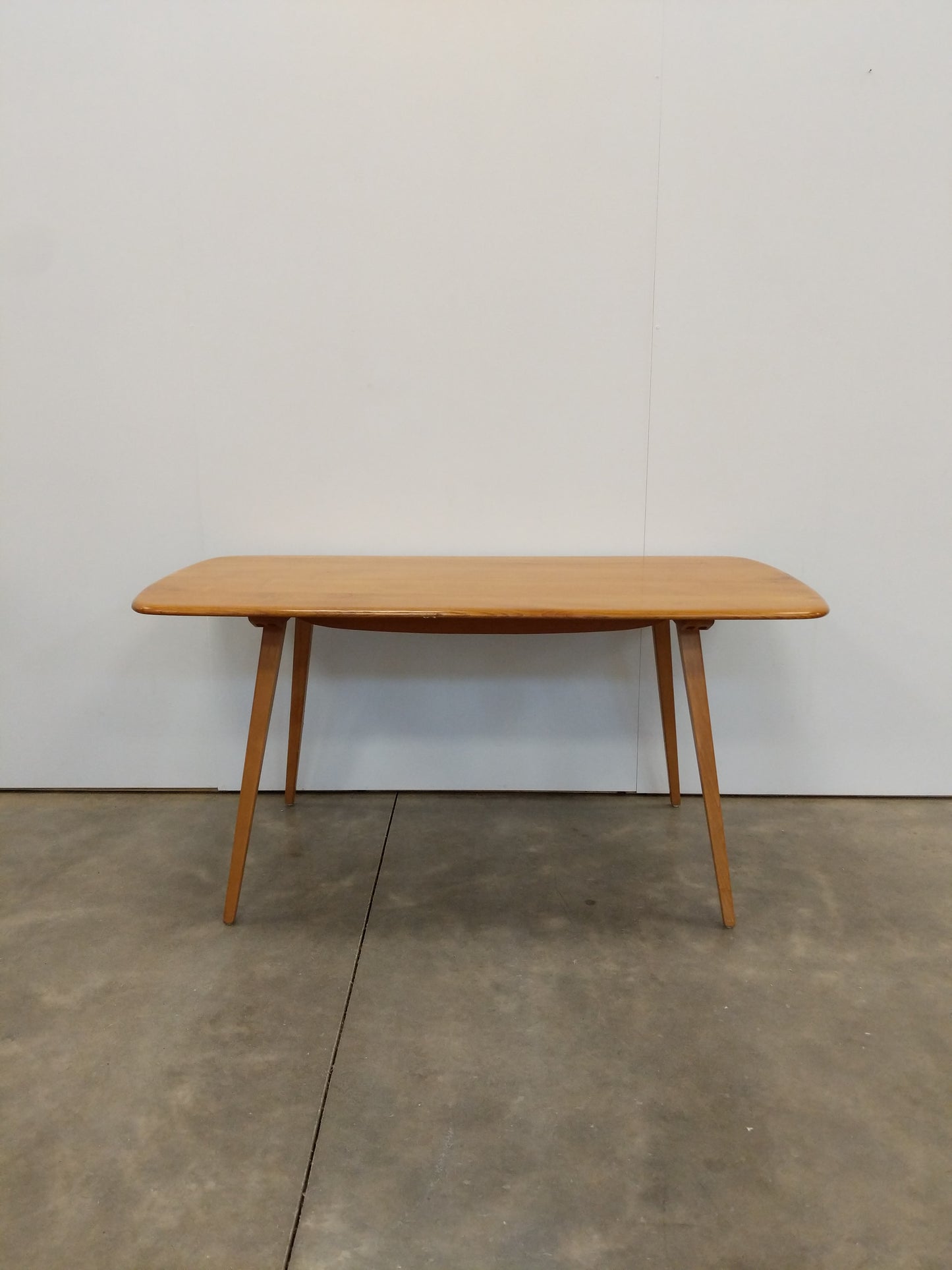 Vintage Ercol Plank Dining Table