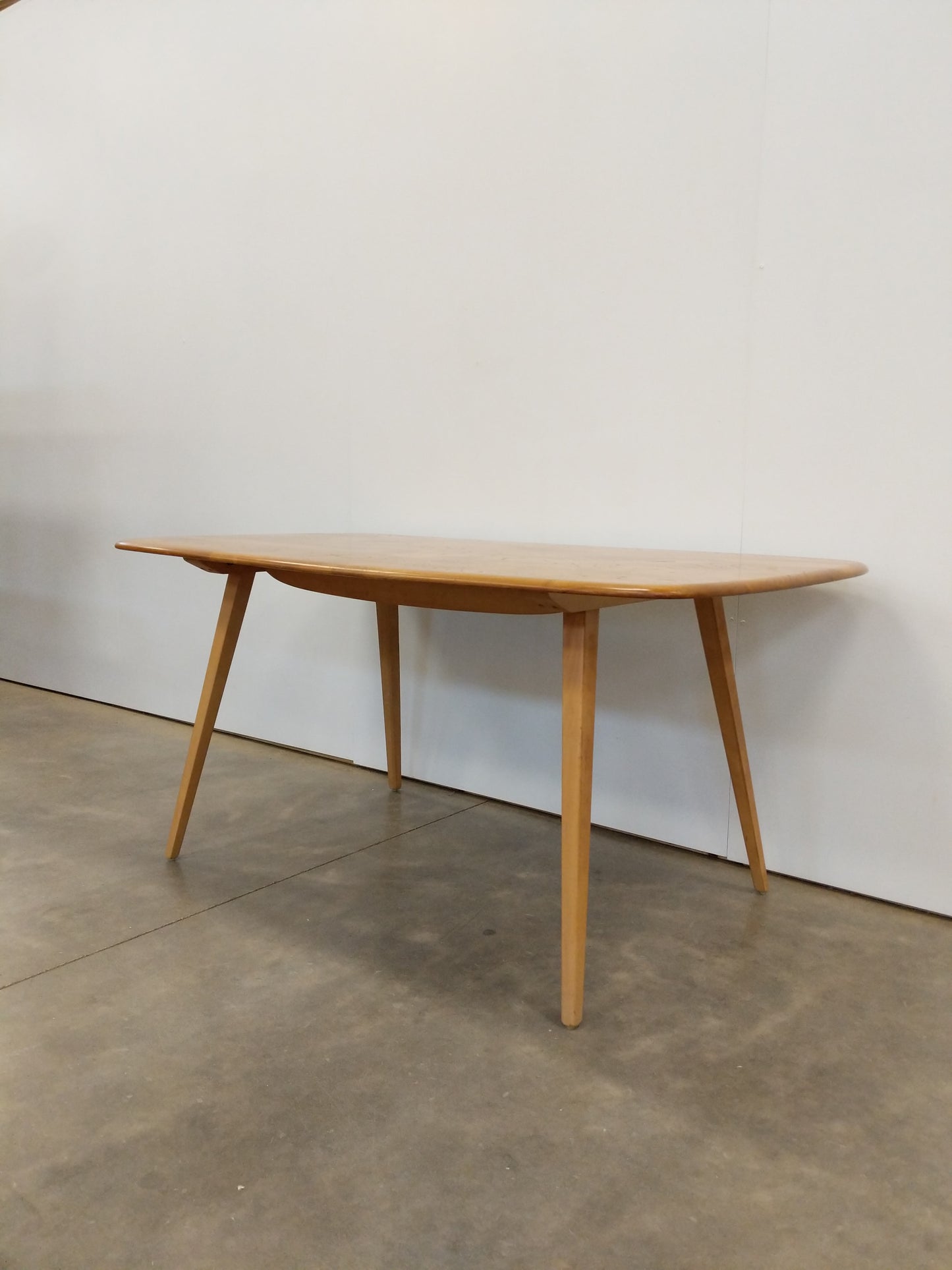 Vintage Ercol Plank Dining Table