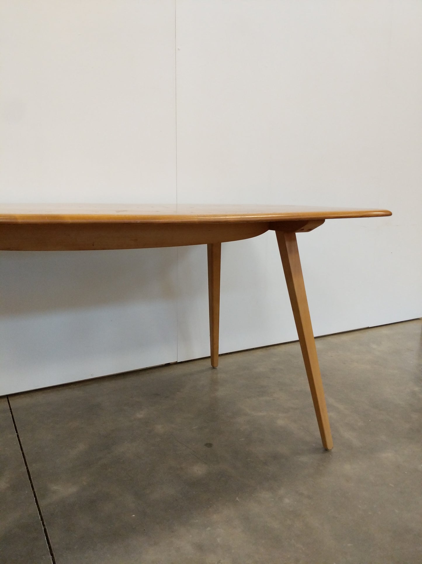 Vintage Ercol Plank Dining Table
