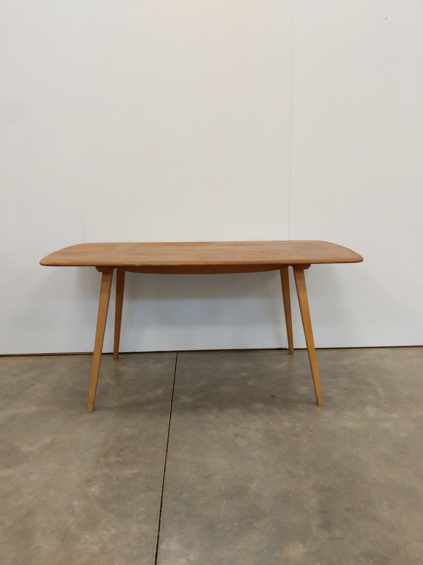 Vintage Ercol Plank Dining Table