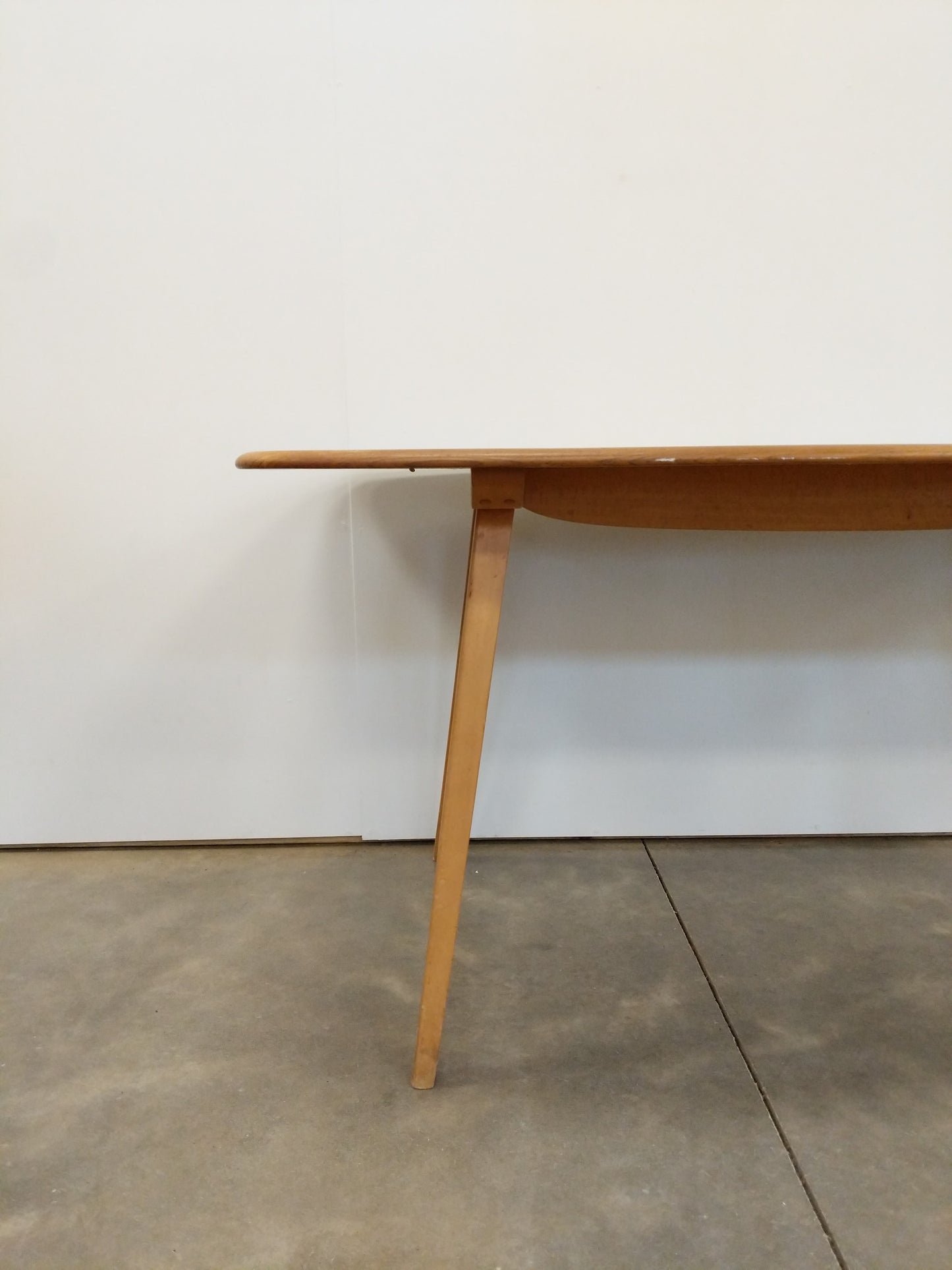 Vintage Ercol Plank Dining Table