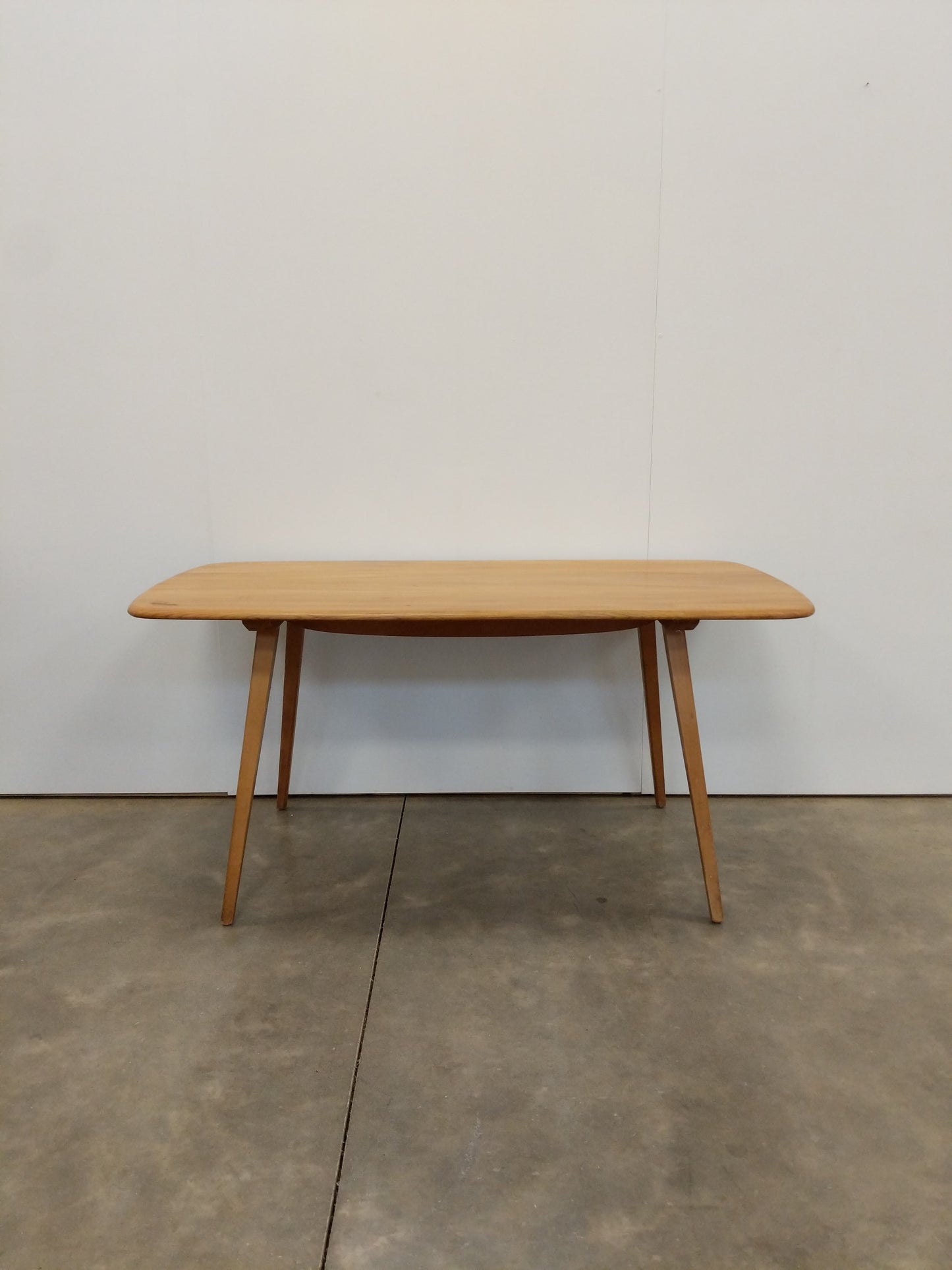 Vintage Ercol Plank Dining Table