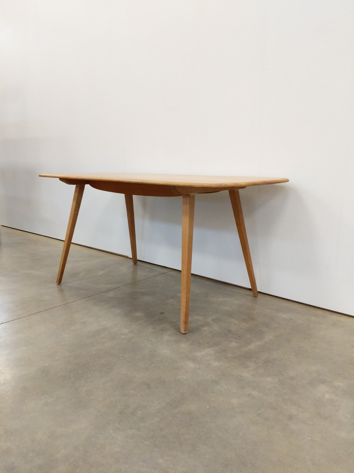 Vintage Ercol Plank Dining Table