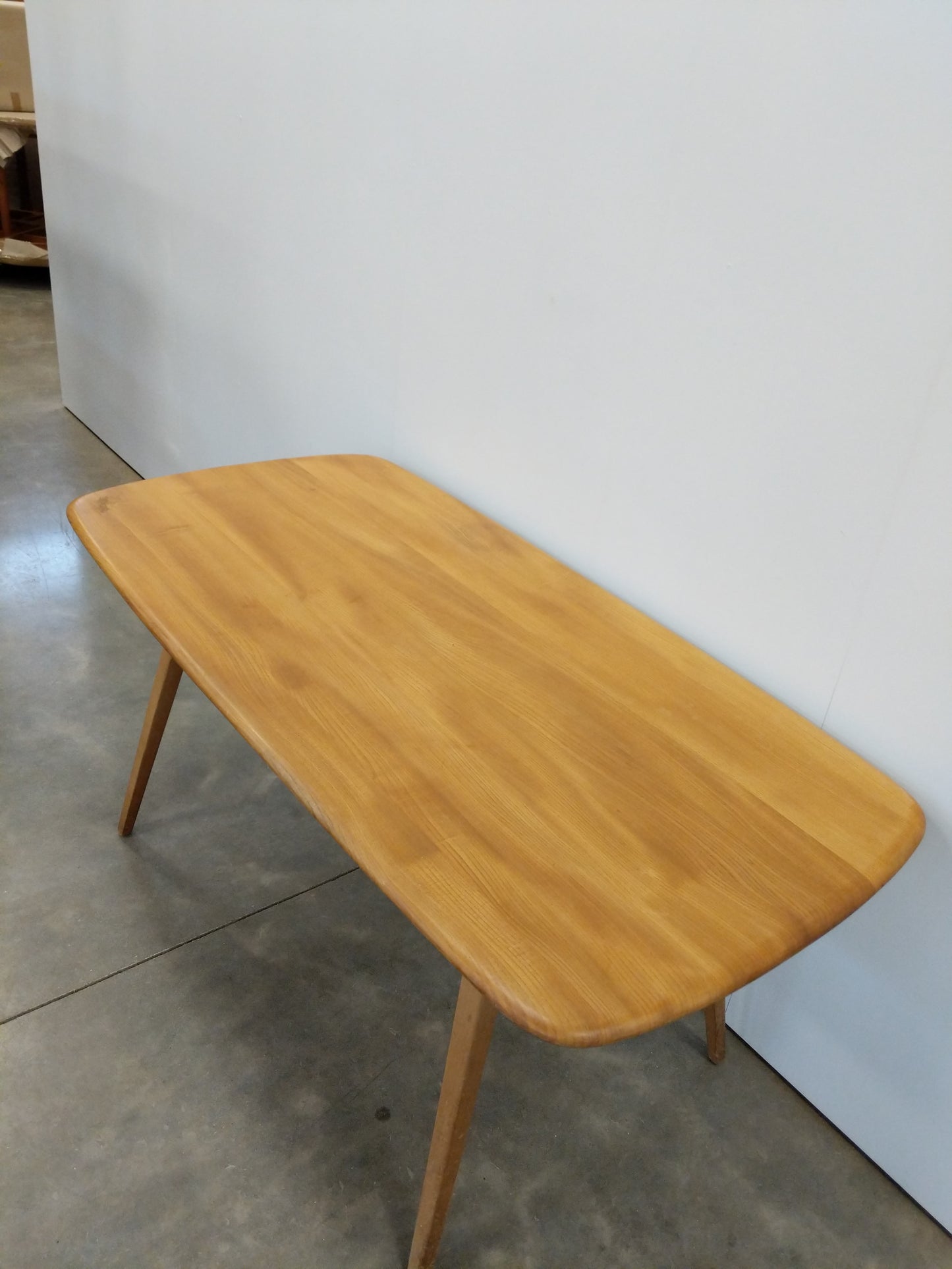 Vintage Ercol Plank Dining Table