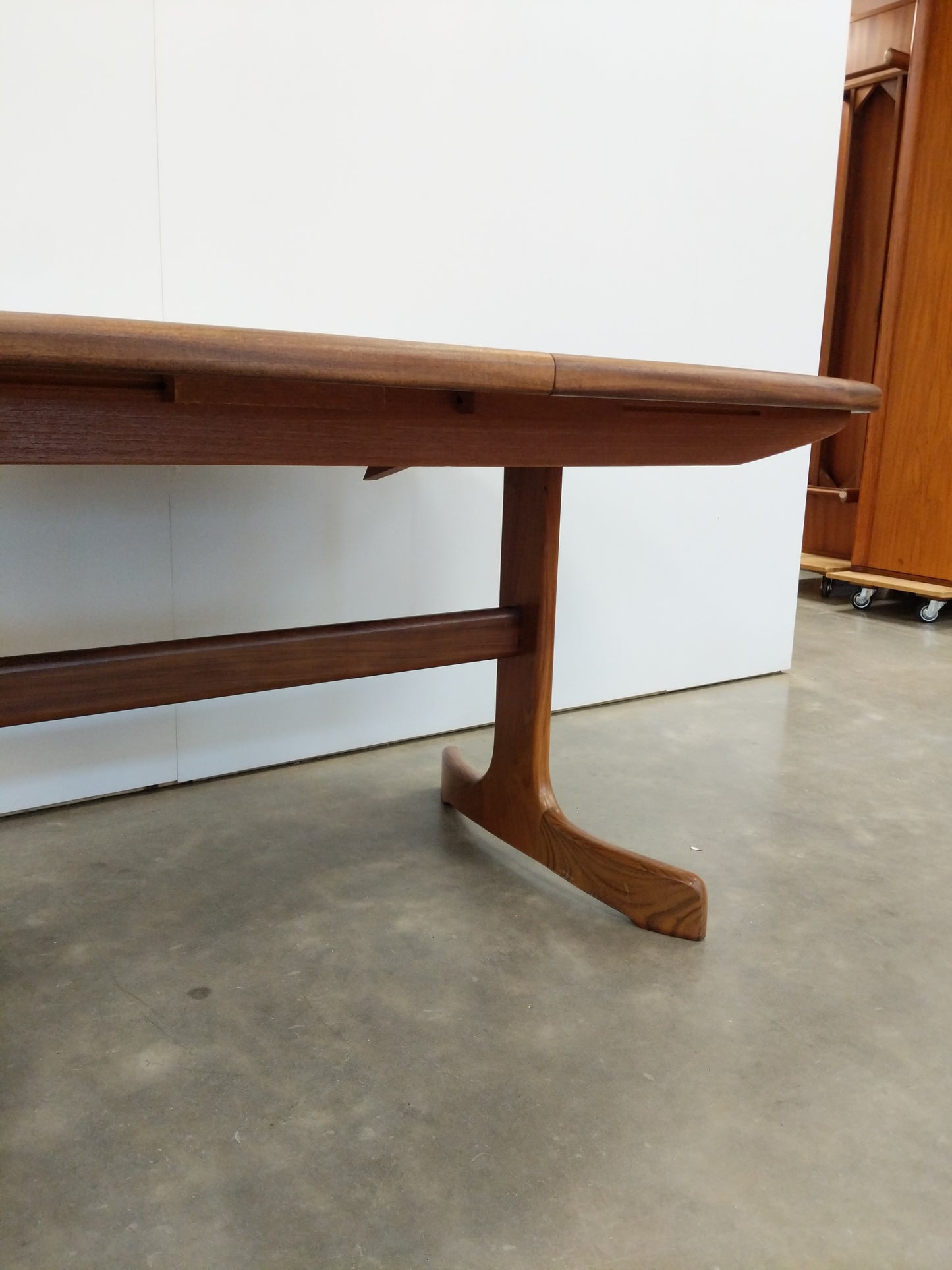 Vintage Mid Century Modern Teak Extendable Dining Table by G Plan