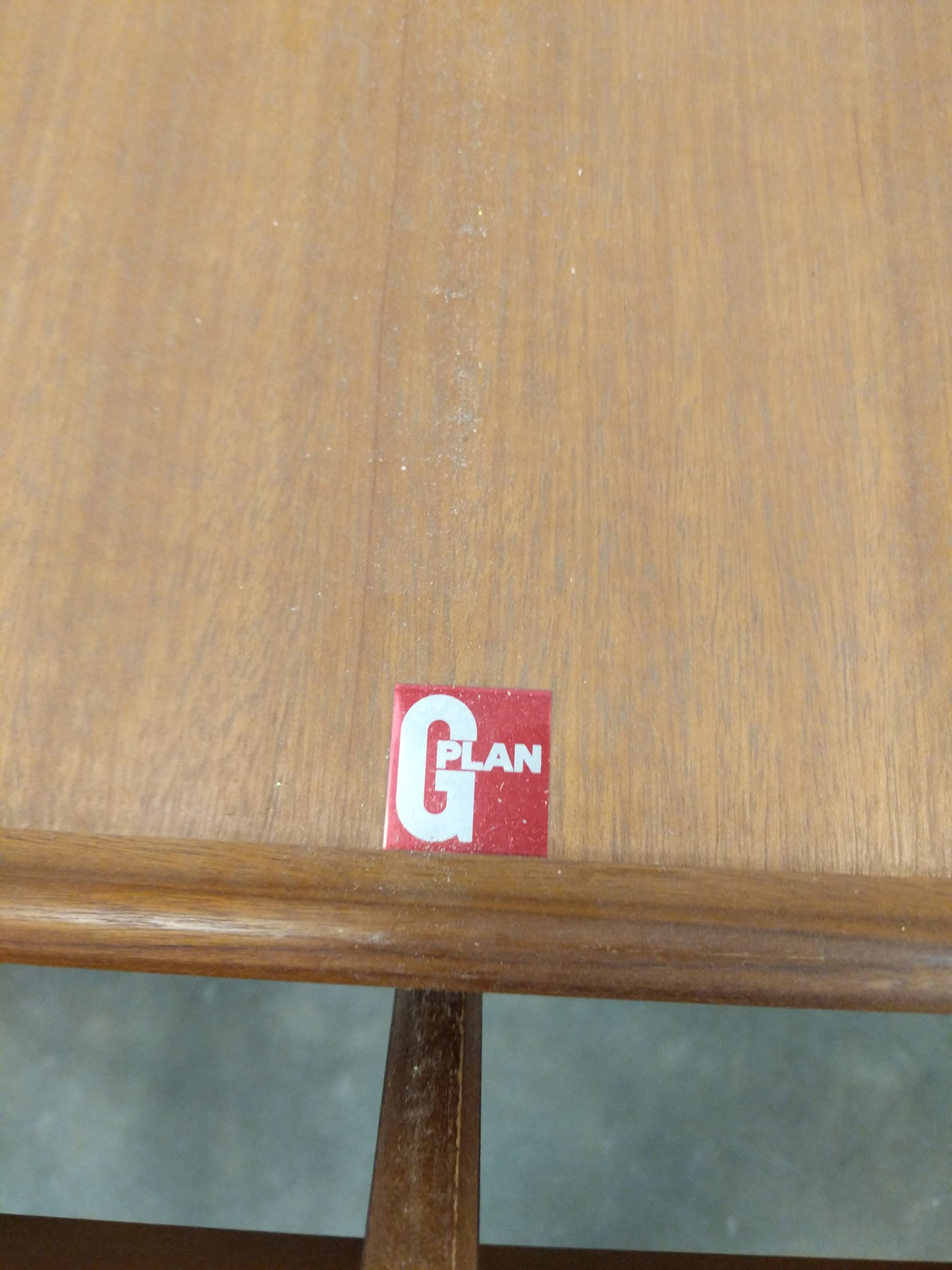 Vintage Mid Century Modern Teak Extendable Dining Table by G Plan