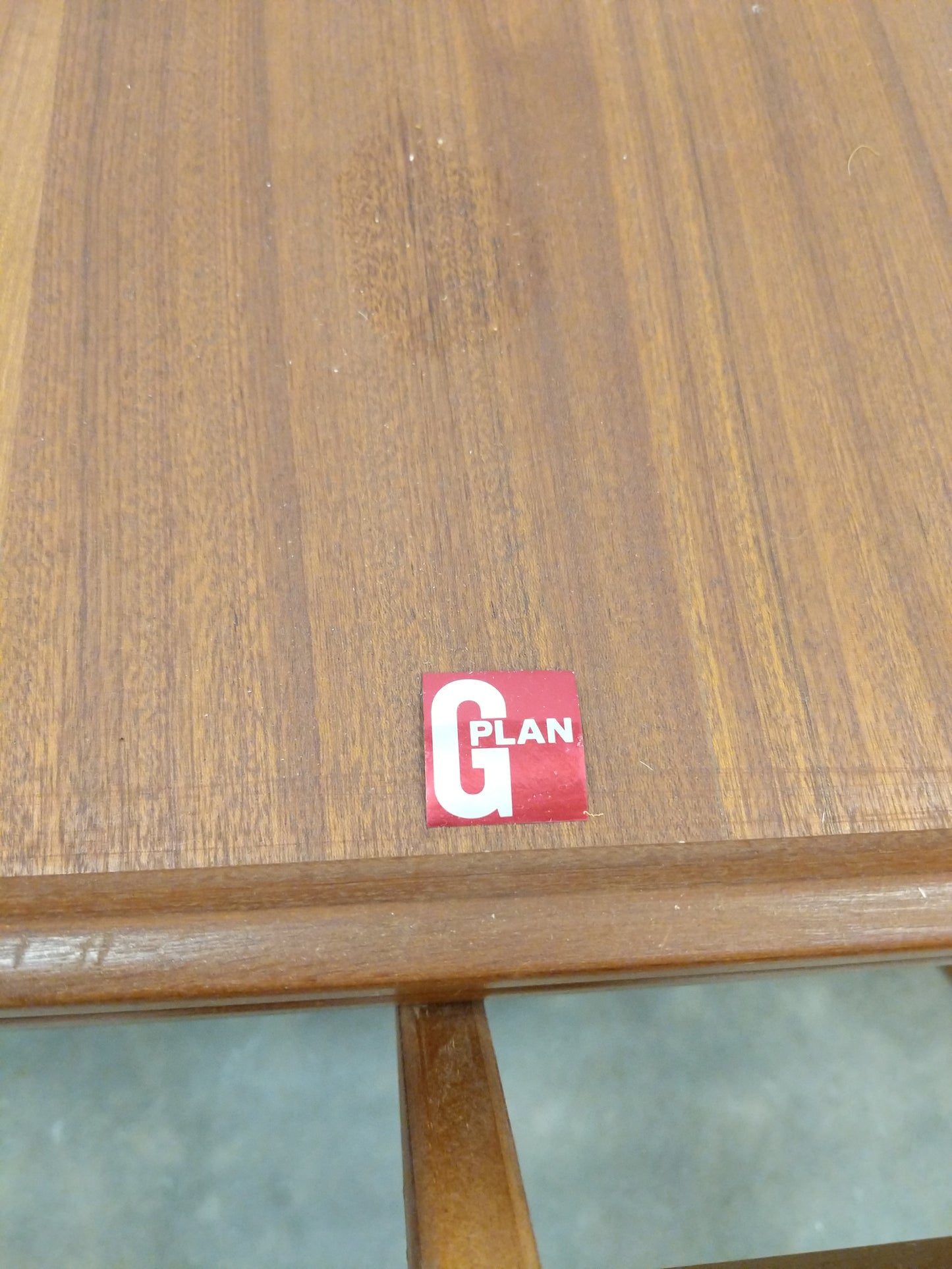 Vintage Mid Century Modern Teak Extendable Dining Table by G Plan