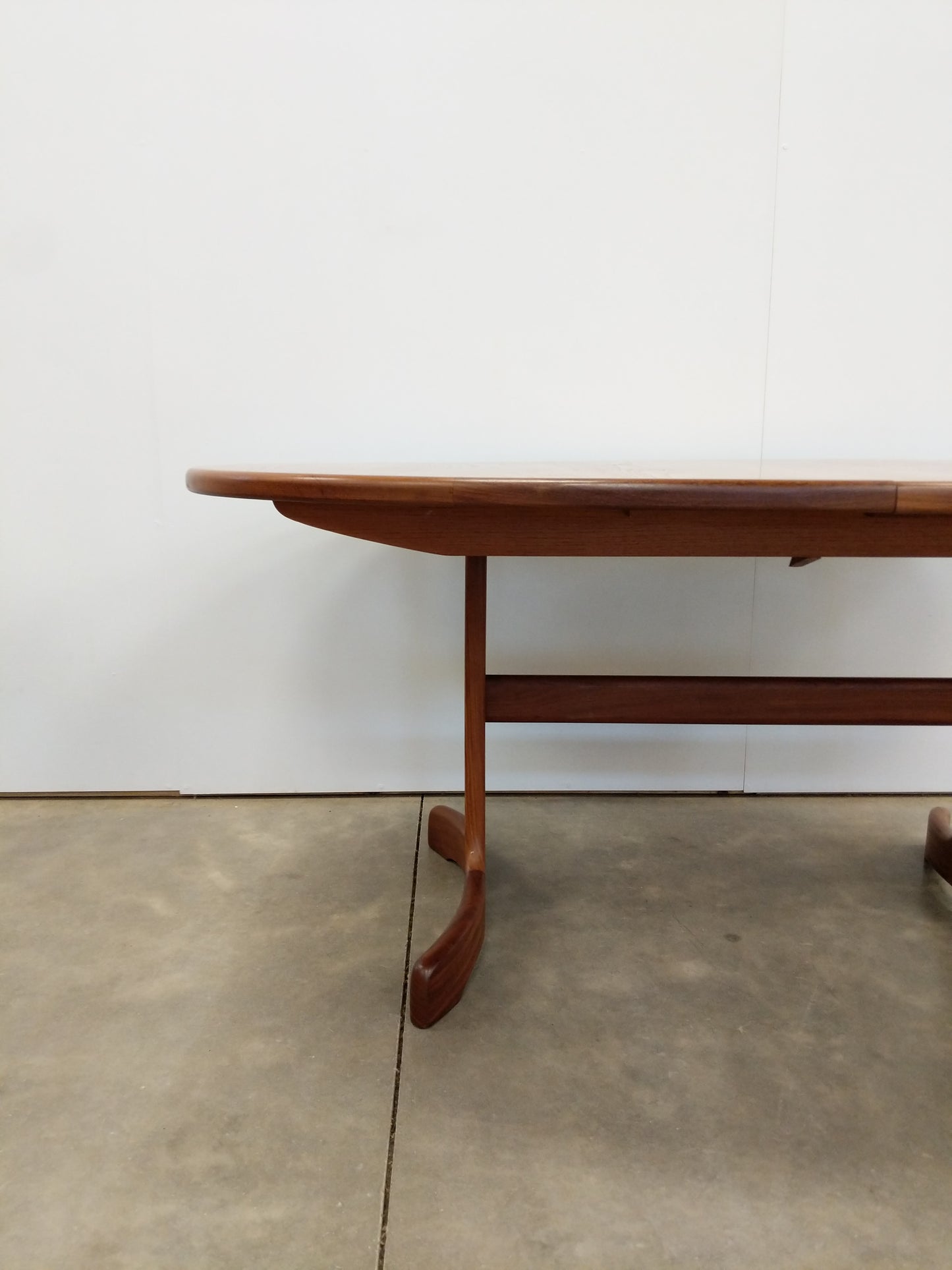 Vintage Mid Century Modern Teak Extendable Dining Table by G Plan
