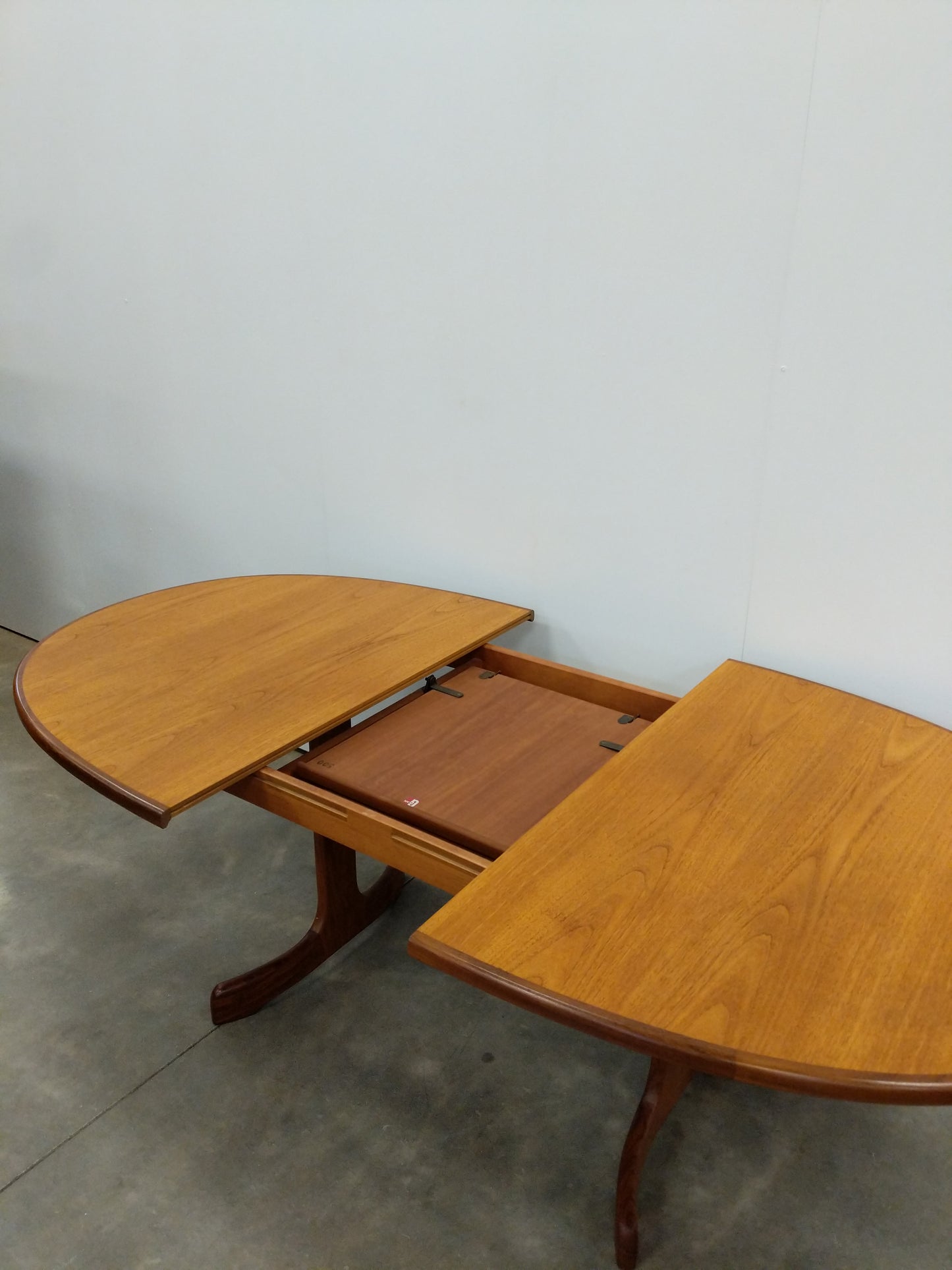 Vintage Mid Century Modern Teak Extendable Dining Table by G Plan