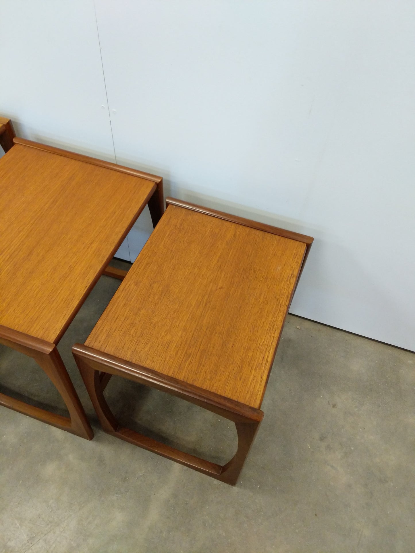 Set of Vintage Mid Century Modern Teak Nesting Tables by G Plan