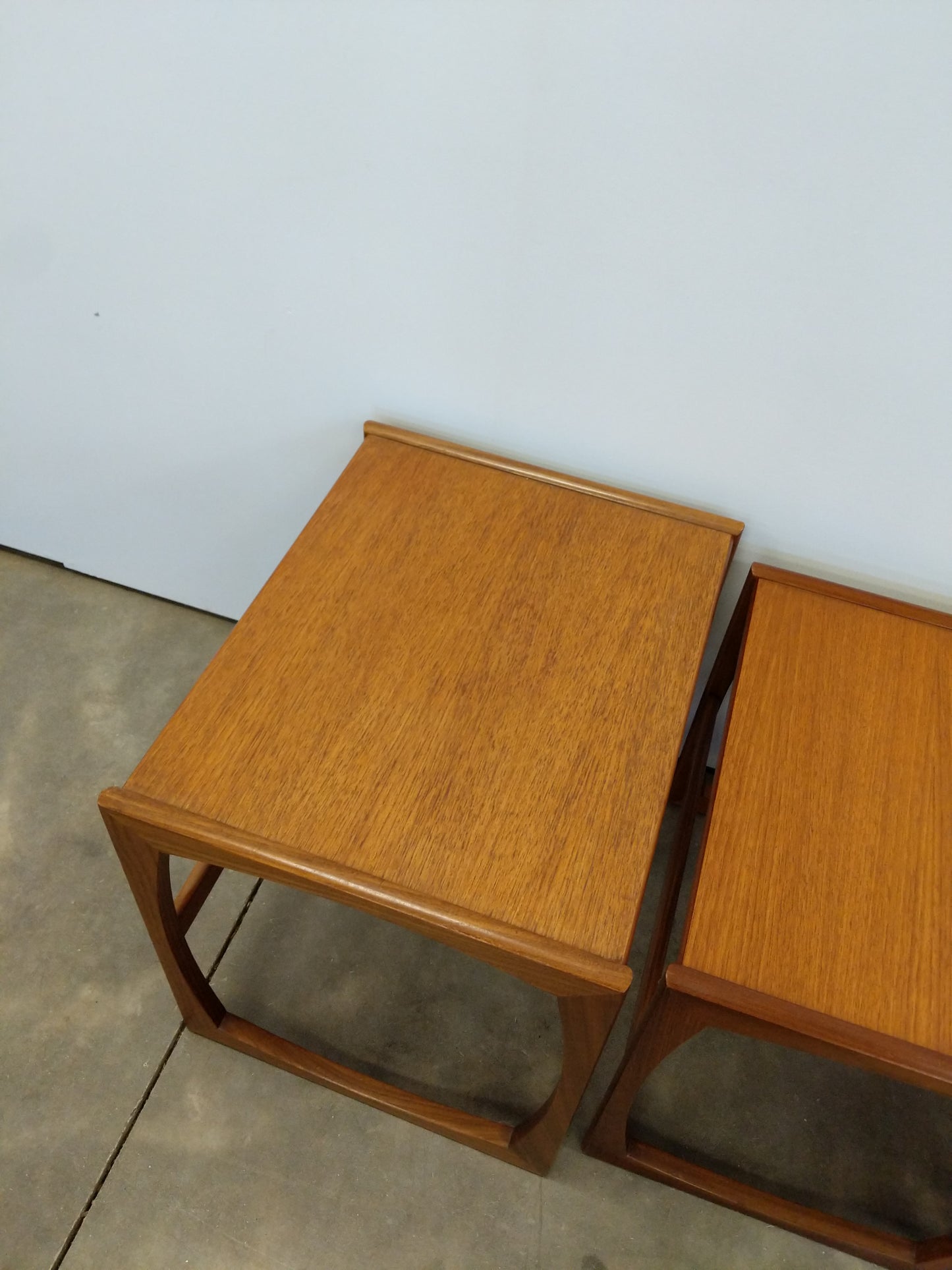 Set of Vintage Mid Century Modern Teak Nesting Tables by G Plan