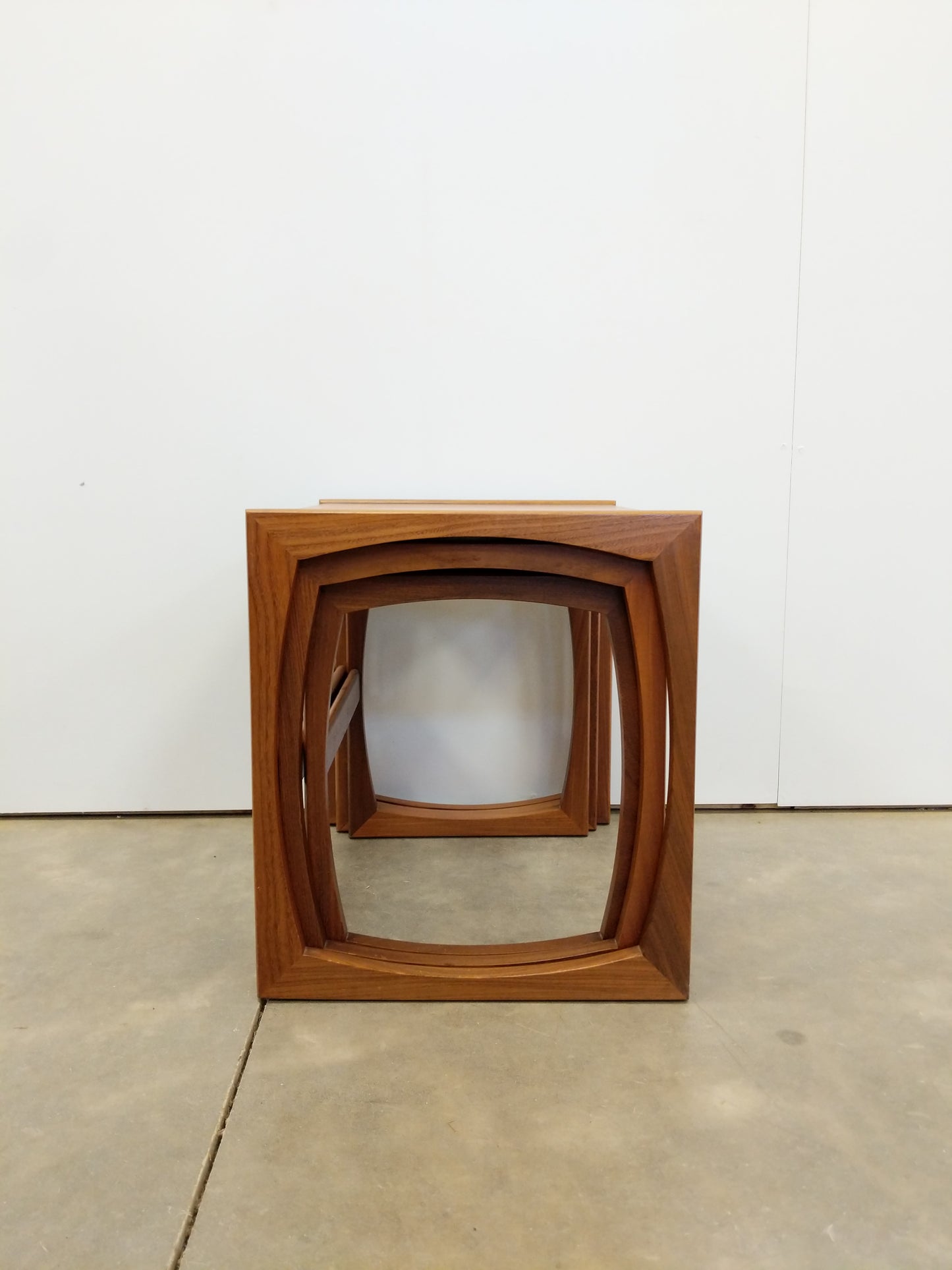 Set of Vintage Mid Century Modern Teak Nesting Tables by G Plan