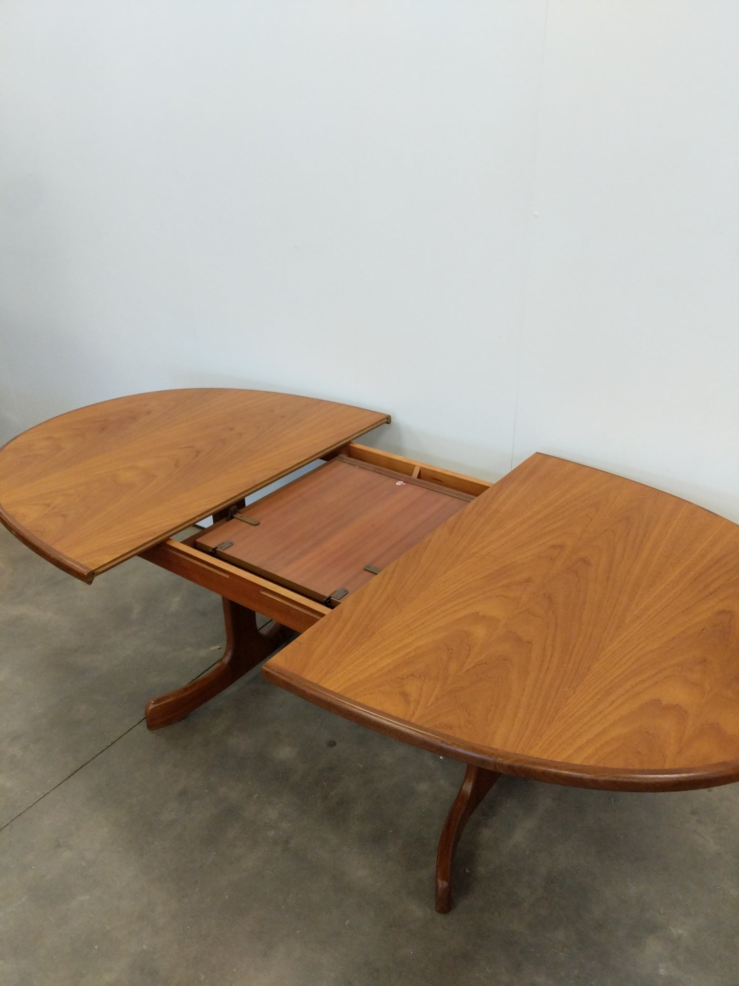Vintage Mid Century Modern Teak Extendable Dining Table by G Plan