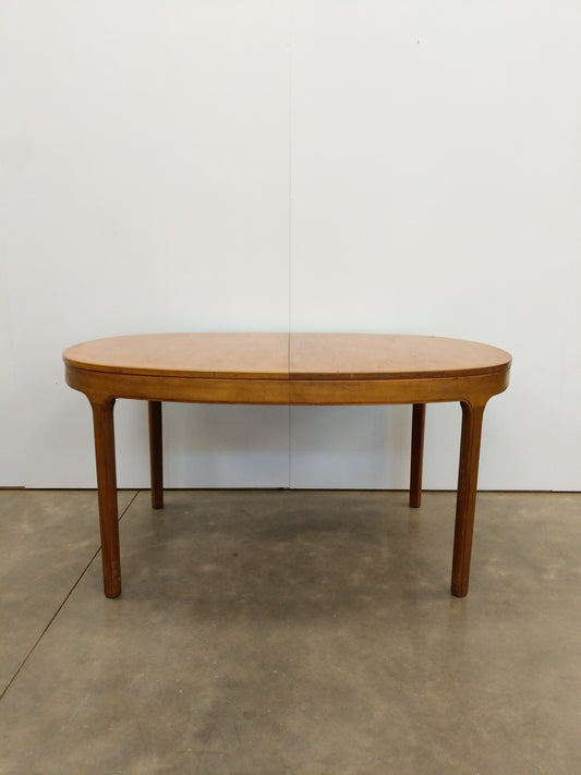 Vintage Mid Century Modern Teak Extendable Dining Table by Nathan