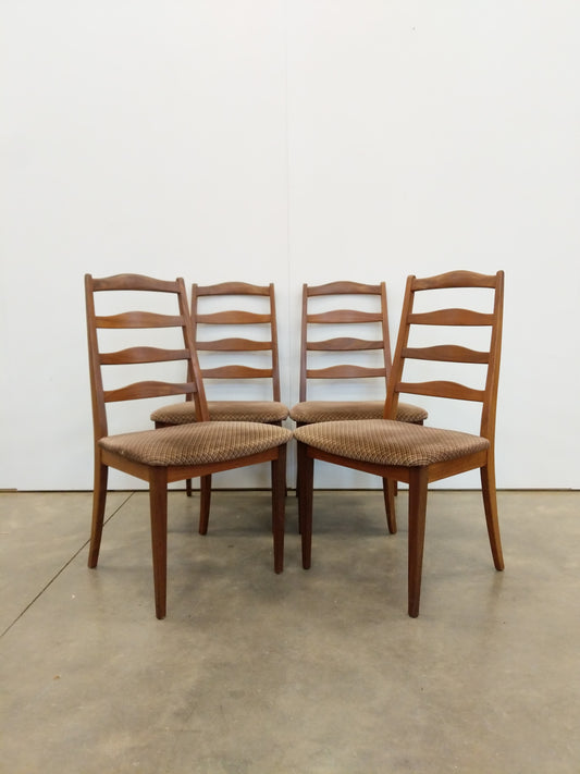 Set of 4 Vintage Mid Century Modern Dining Chairs by G Plan