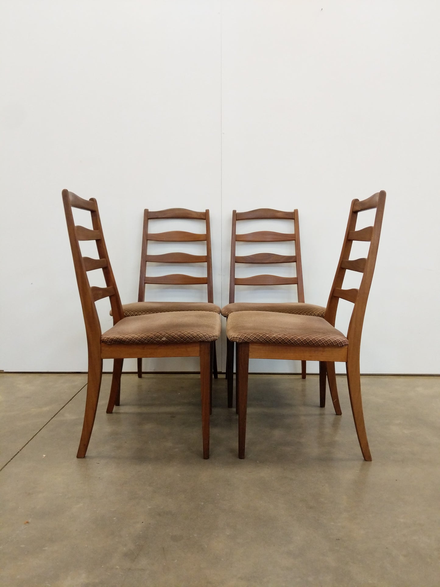 Set of 4 Vintage Mid Century Modern Dining Chairs by G Plan