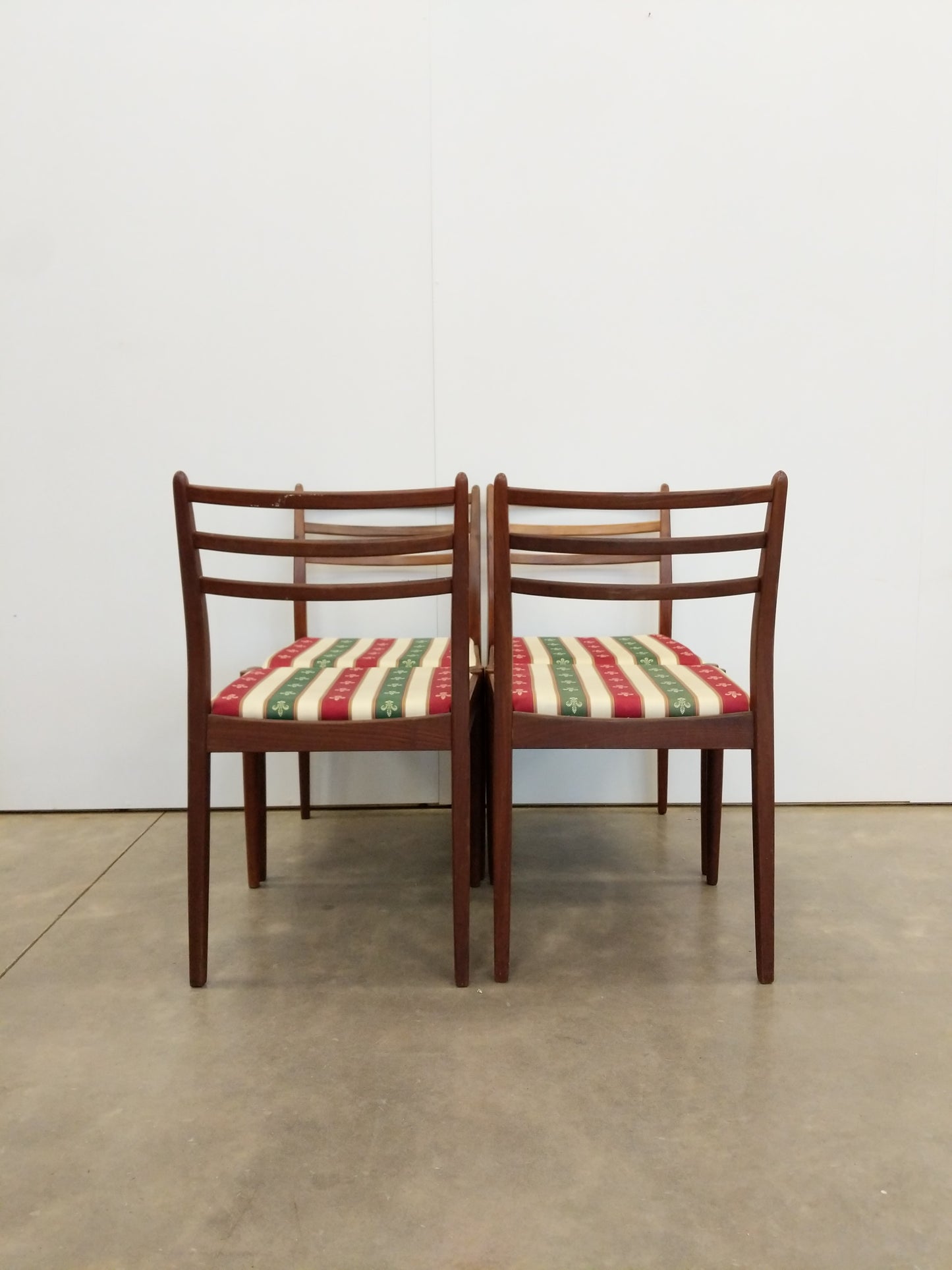 Set of 4 Vintage Mid Century Modern Dining Chairs by G Plan