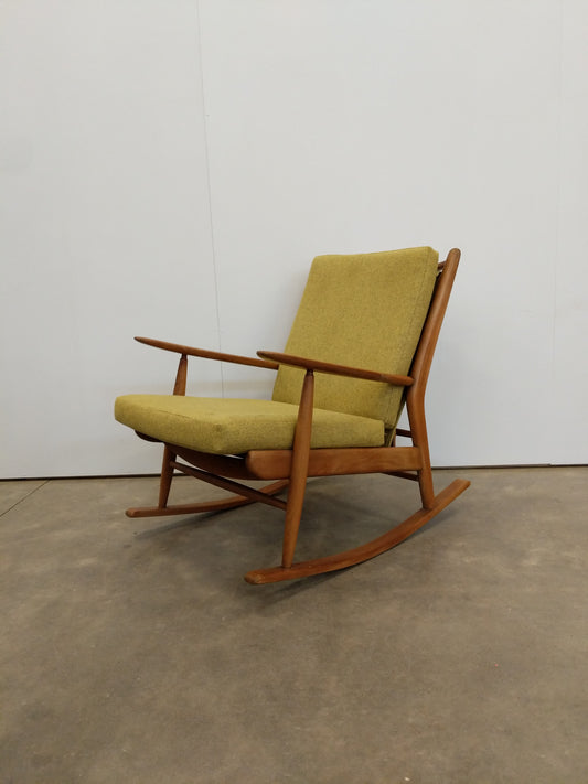 Vintage Mid Century Modern Rocking Chair by Scandart