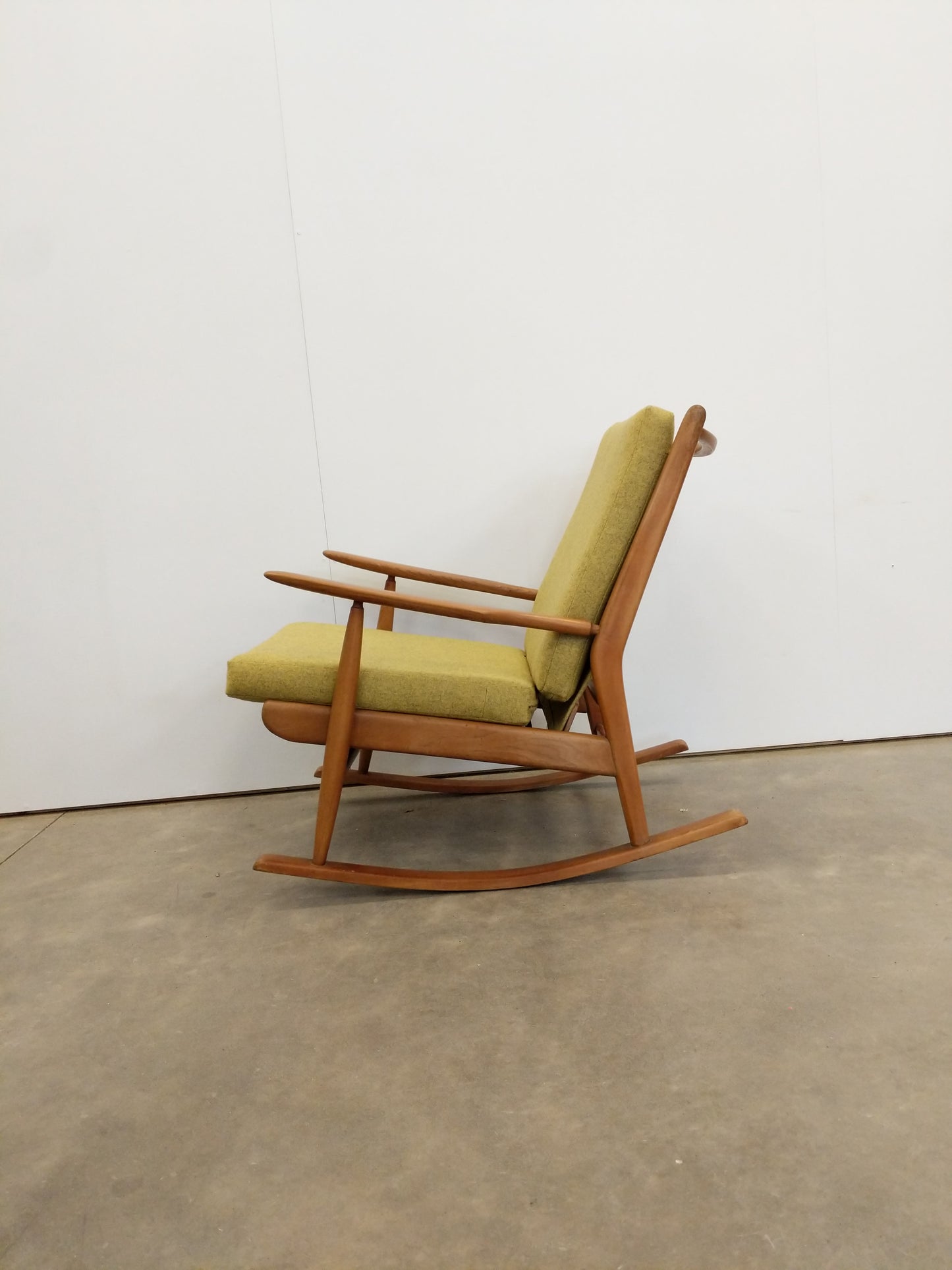 Vintage Mid Century Modern Rocking Chair by Scandart