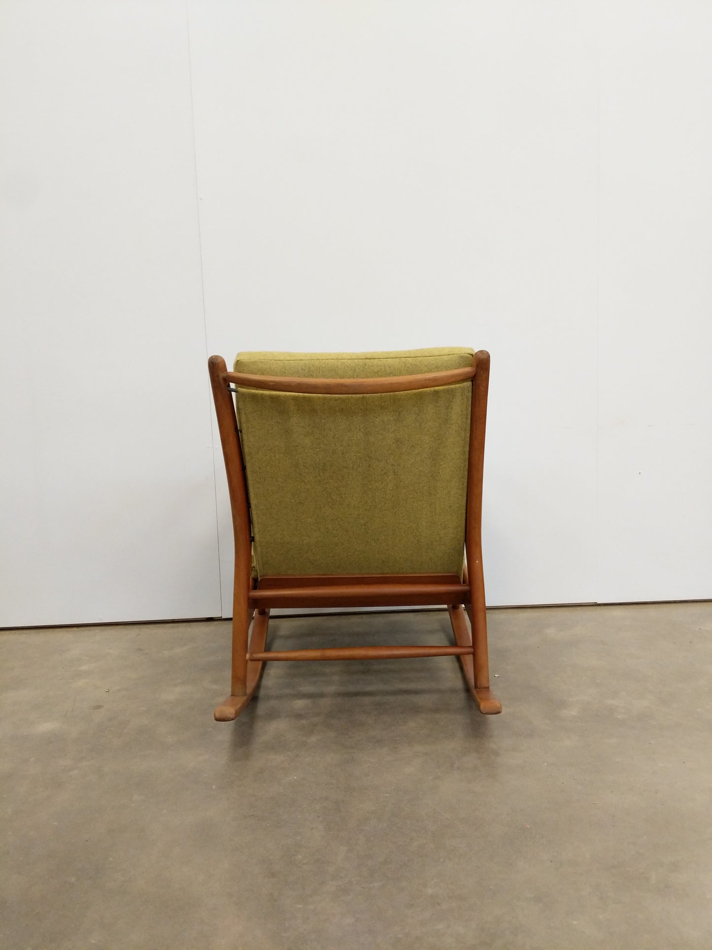 Vintage Mid Century Modern Rocking Chair by Scandart