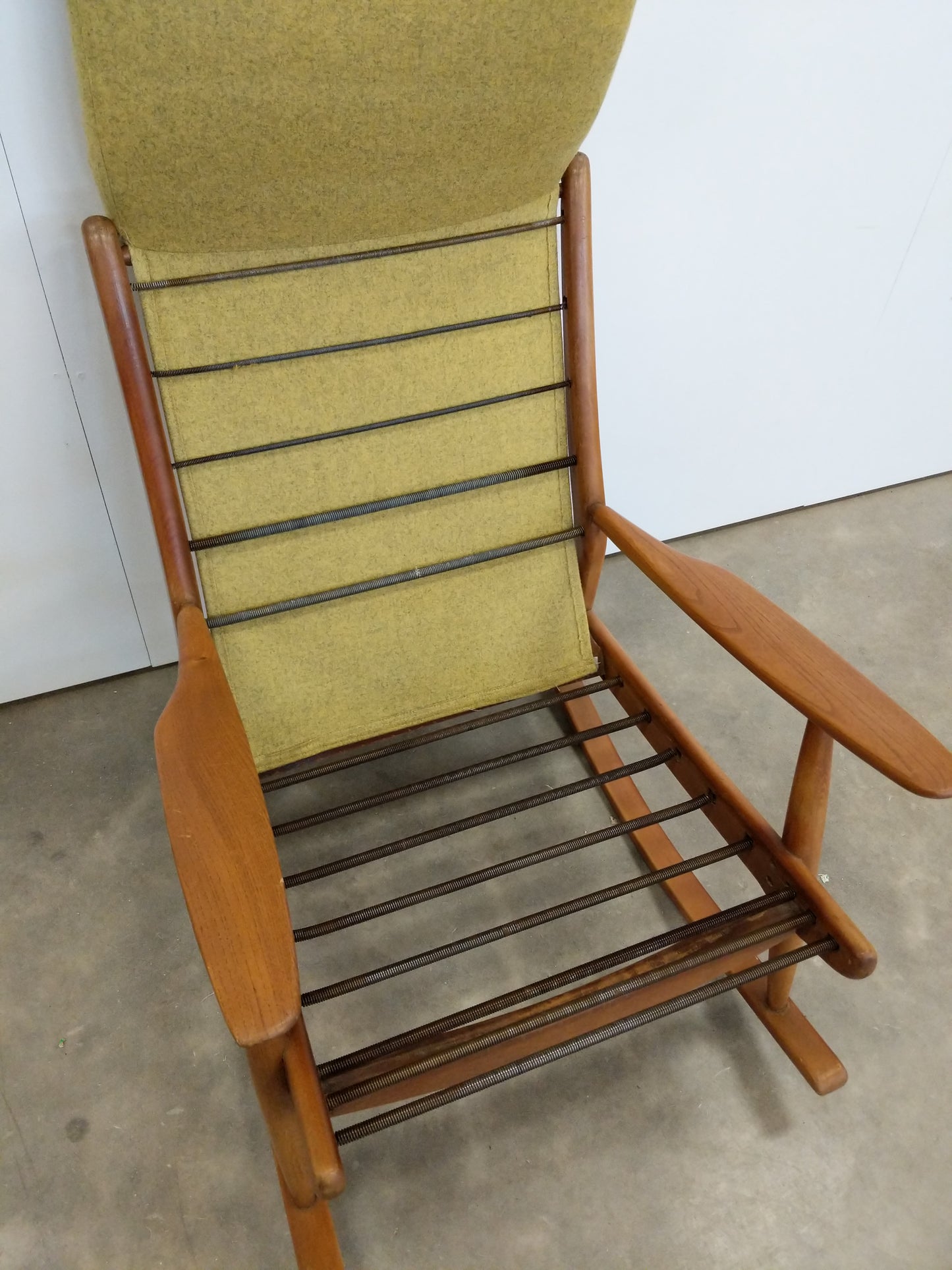 Vintage Mid Century Modern Rocking Chair by Scandart