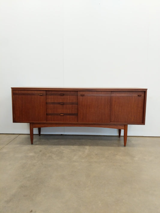 Vintage Mid Century Modern Teak Credenza by White & Newton