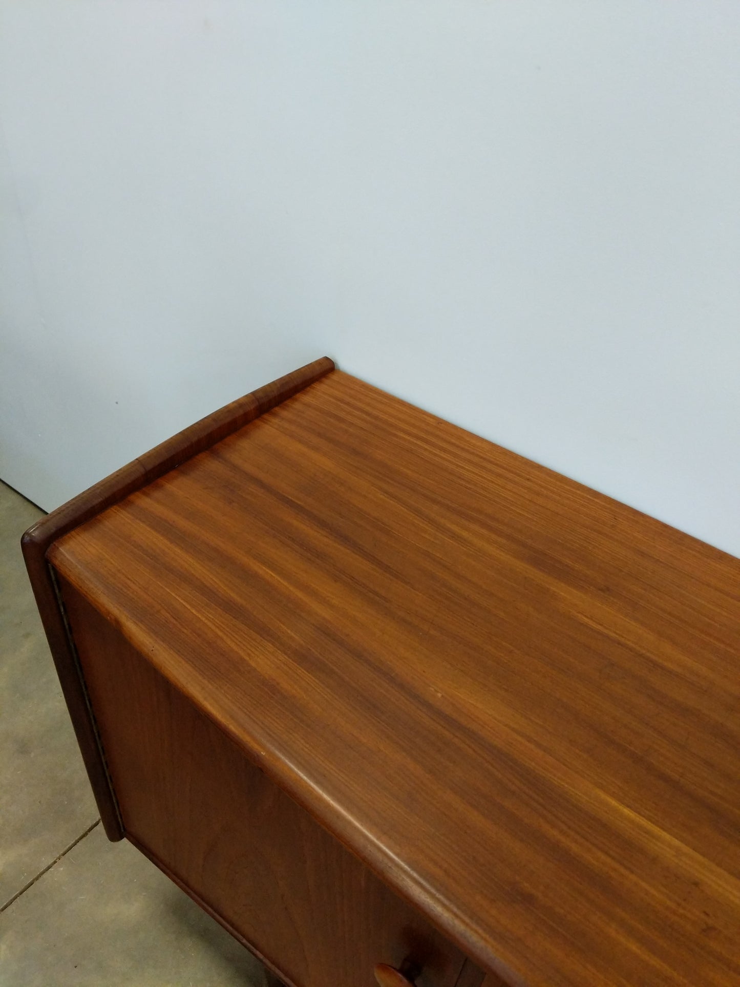 Vintage Mid Century Modern Teak Credenza by A. Younger