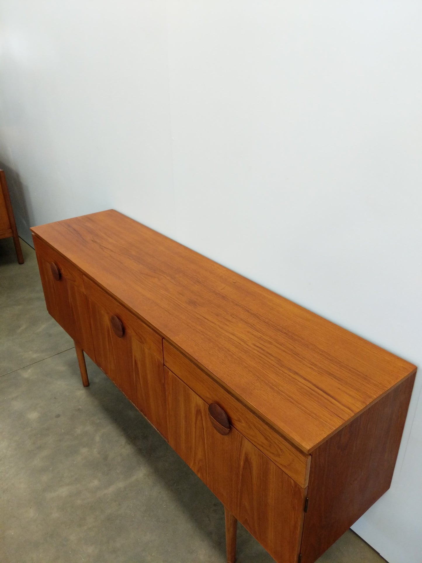 Vintage Mid Century Modern Teak Credenza by Austinsuite