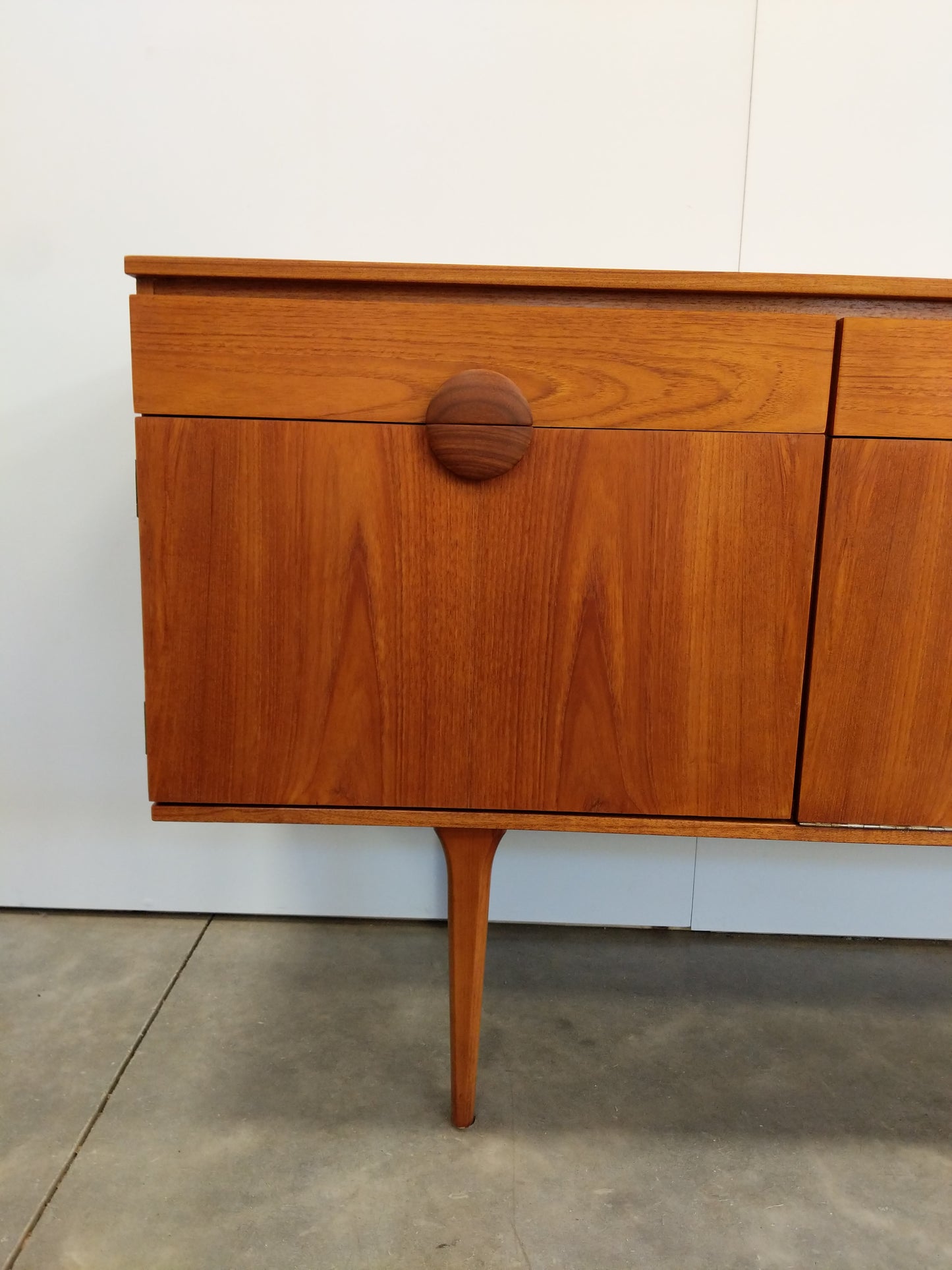Vintage Mid Century Modern Teak Credenza by Austinsuite