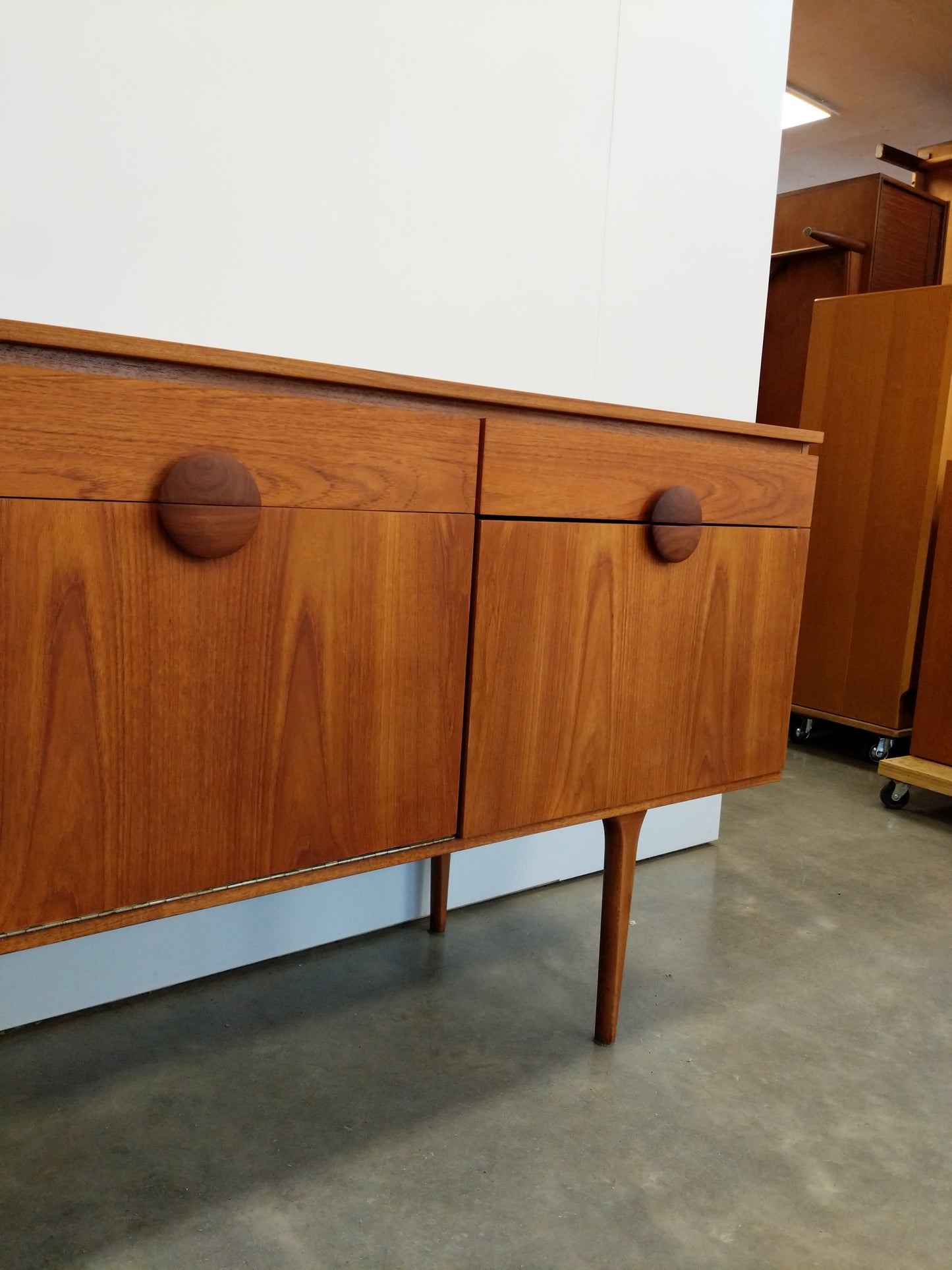 Vintage Mid Century Modern Teak Credenza by Austinsuite