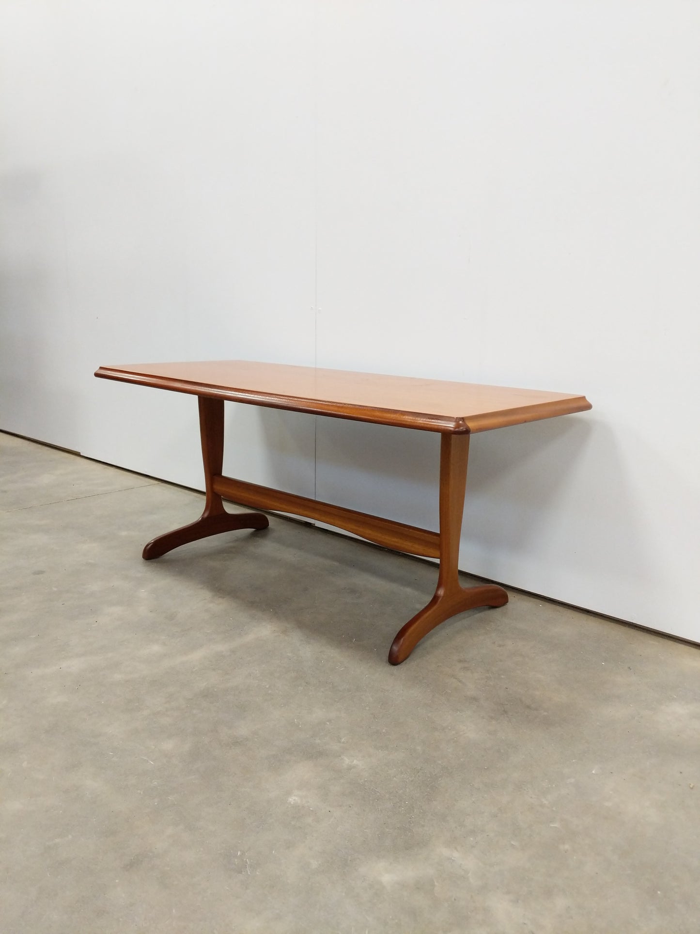 Vintage Mid Century Modern Teak Coffee Table by Sutcliffe