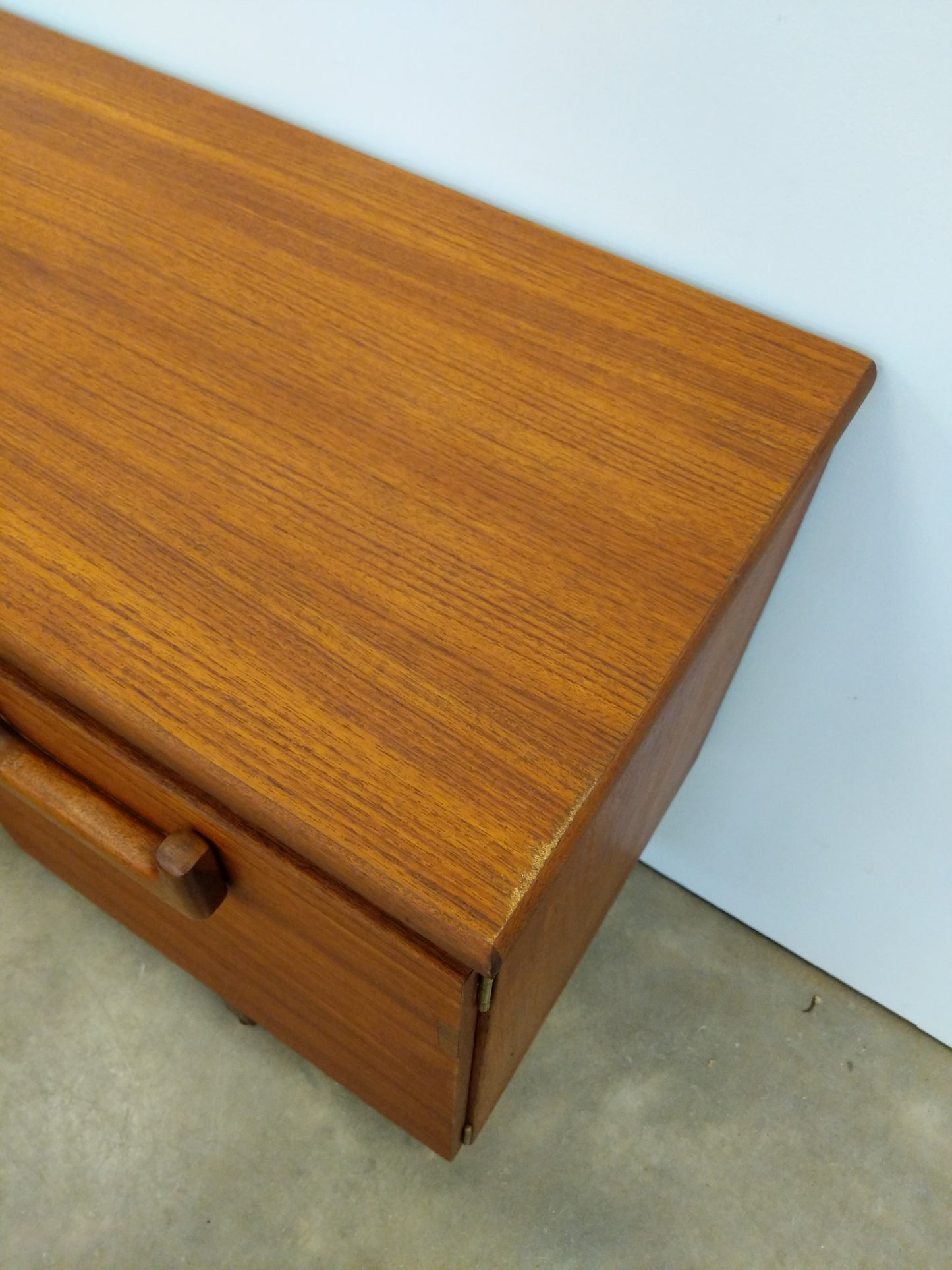Vintage Mid Century Modern Teak Credenza by Jentique
