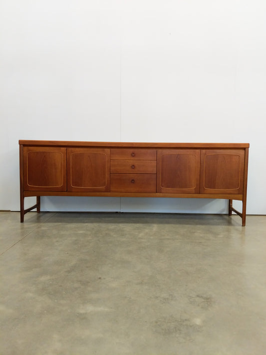 Vintage Mid Century Modern Teak Credenza by Nathan