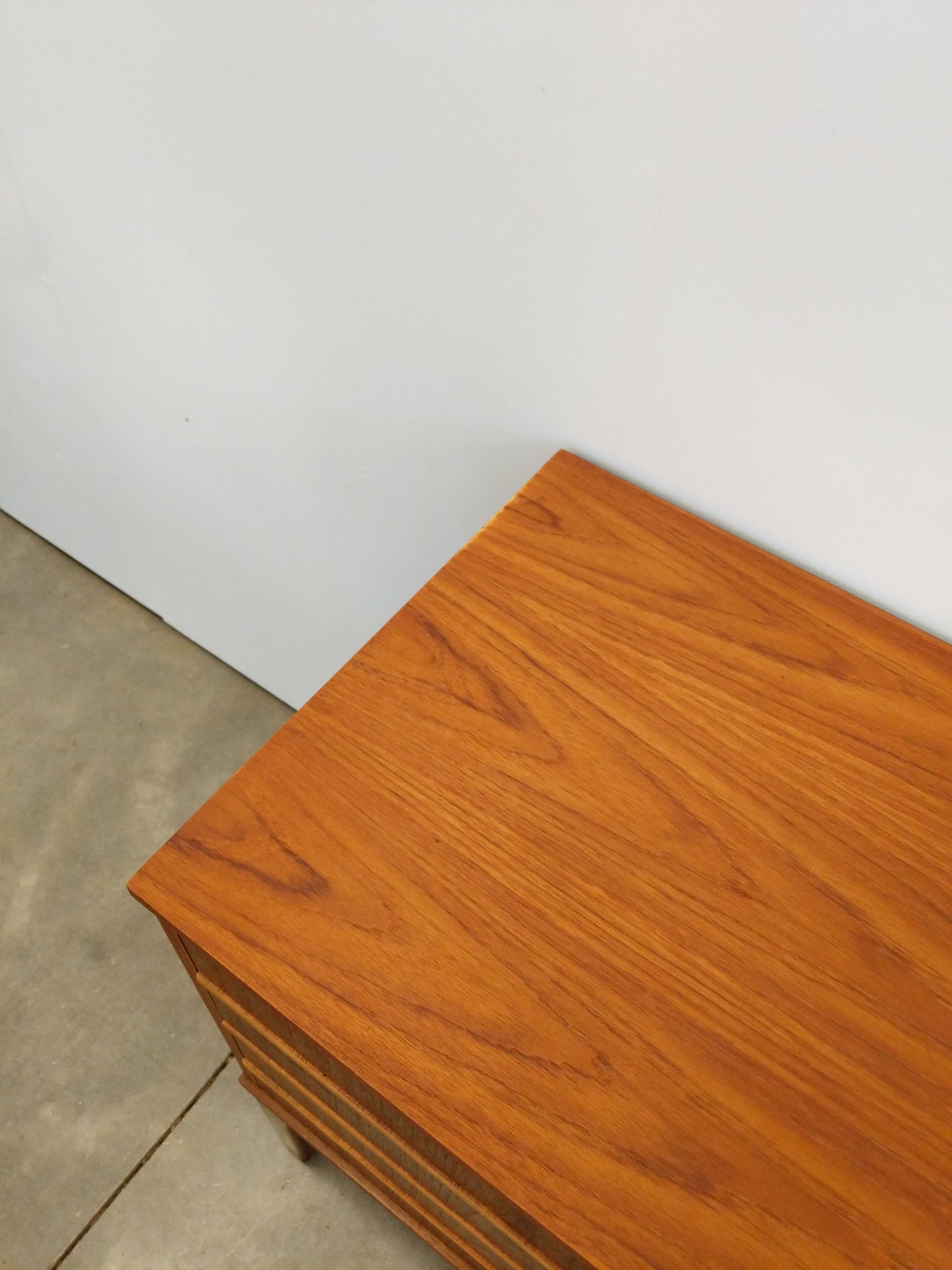 Vintage Mid Century Modern Teak Credenza by Stonehill
