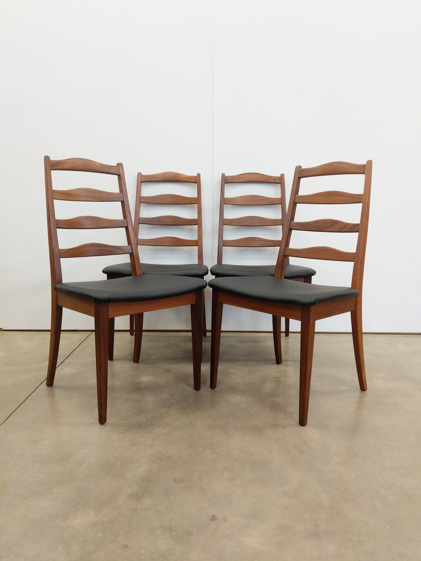 Set of 4 Vintage Mid Century Modern Dining Chairs by G Plan